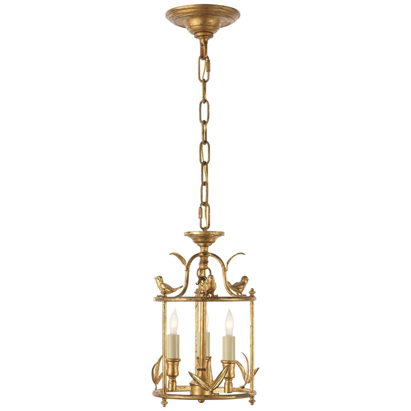Visual Comfort Signature Collection Chapman & Myers Diego 8 Inch Cage Pendant Diego - CHC 3109GI - Traditional