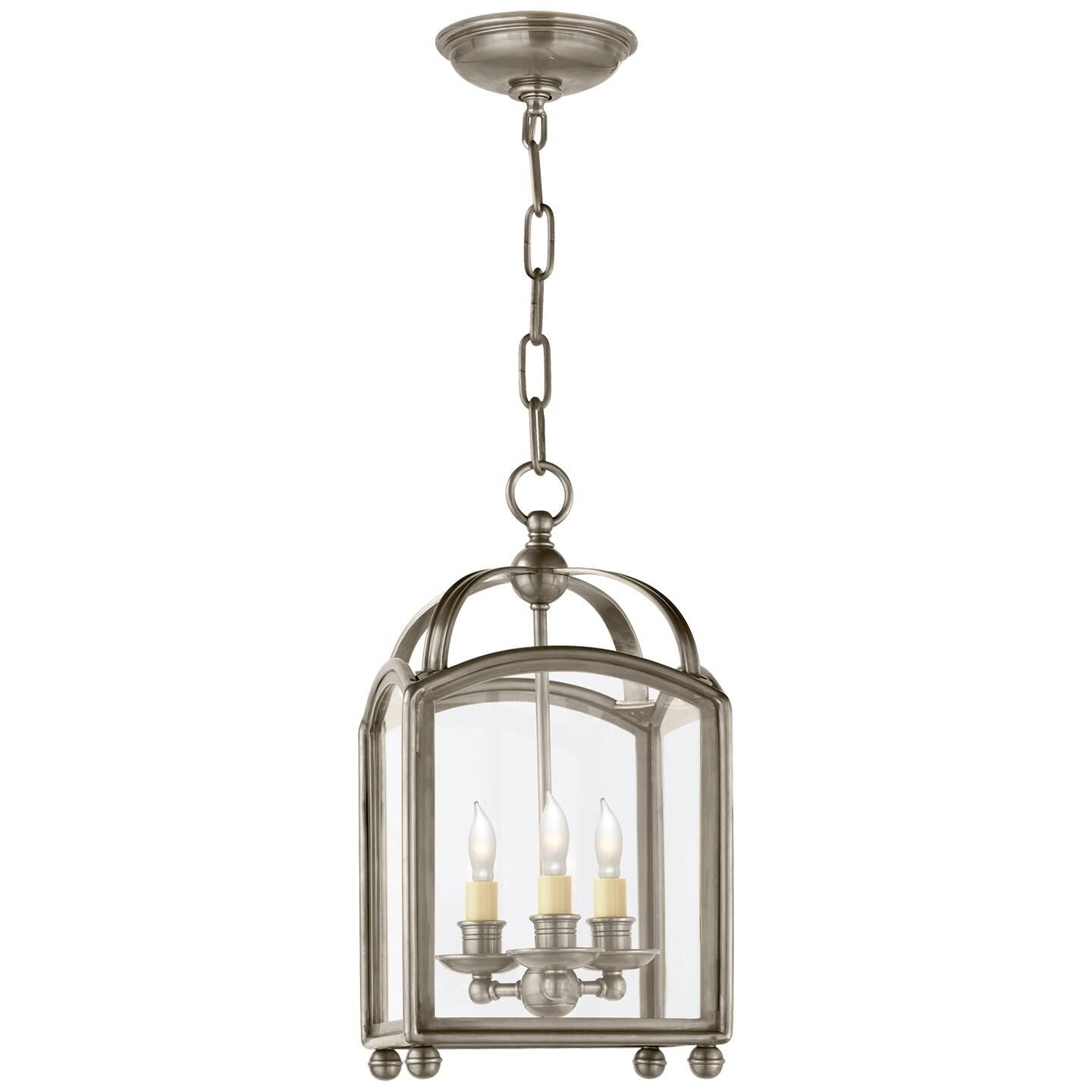 Visual Comfort Signature Collection Chapman & Myers Archtop 8 Inch Cage Pendant Archtop - CHC 3420AN - Traditional
