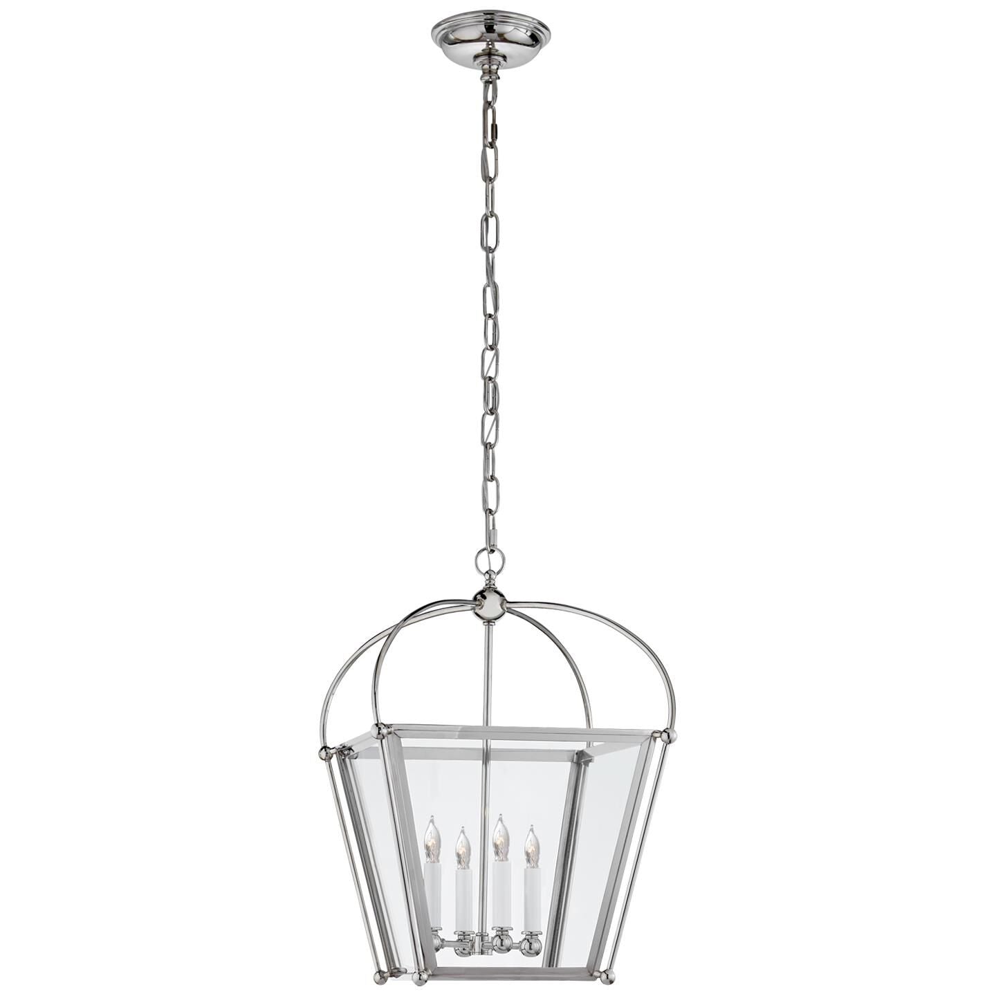 Visual Comfort Signature Collection Chapman & Myers Plantation 13 Inch Cage Pendant Plantation - CHC 3438PN-CG - Traditional