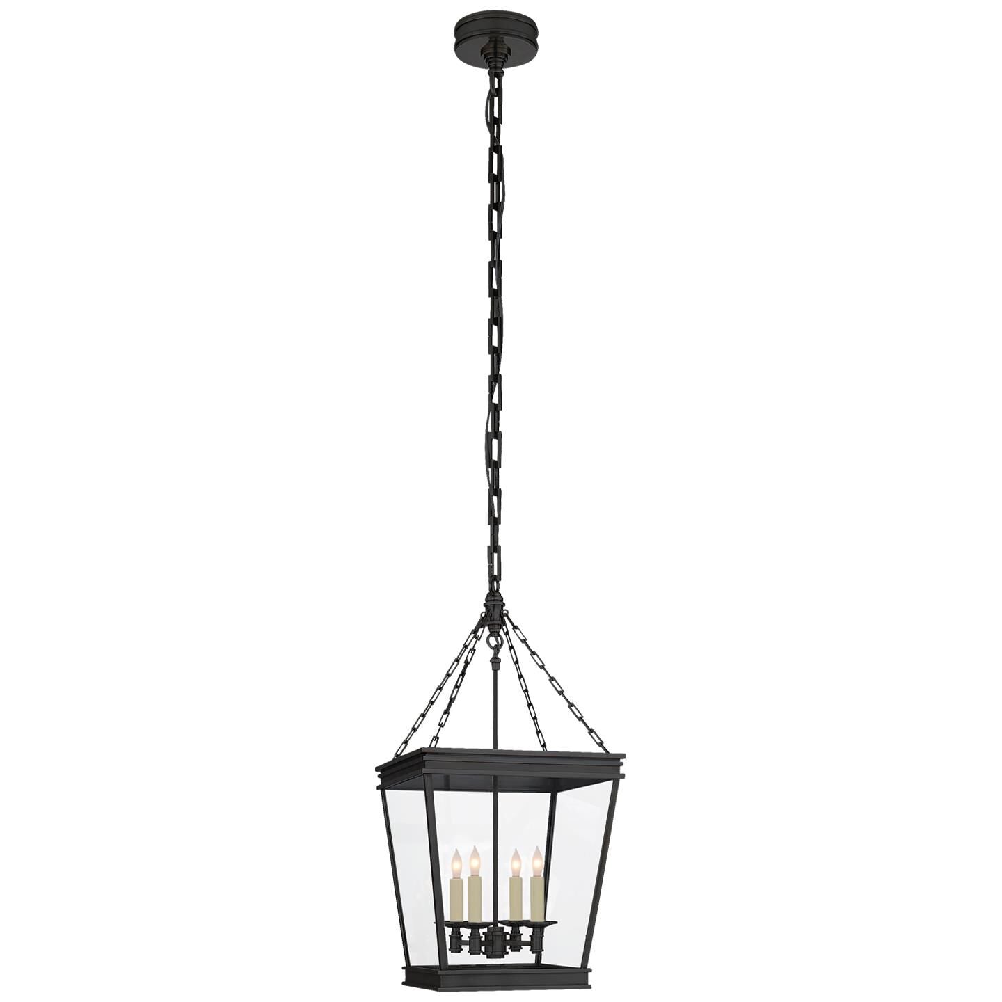 Visual Comfort Signature Collection Chapman & Myers Launceton 12 Inch Cage Pendant Launceton - CHC 5610BZ-CG - Transitional