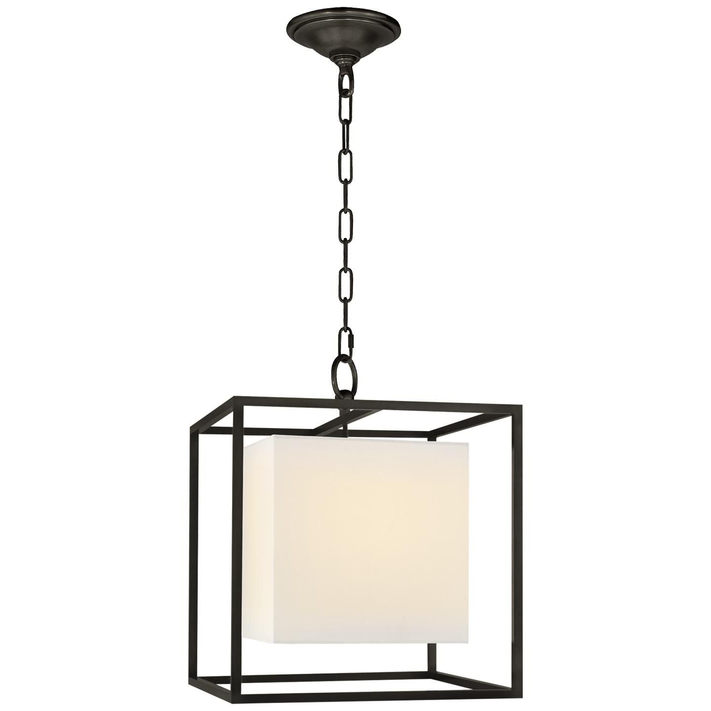 Visual Comfort Signature Collection Eric Cohler Caged 16 Inch Cage Pendant Caged - SC 5159BZ-L - Transitional