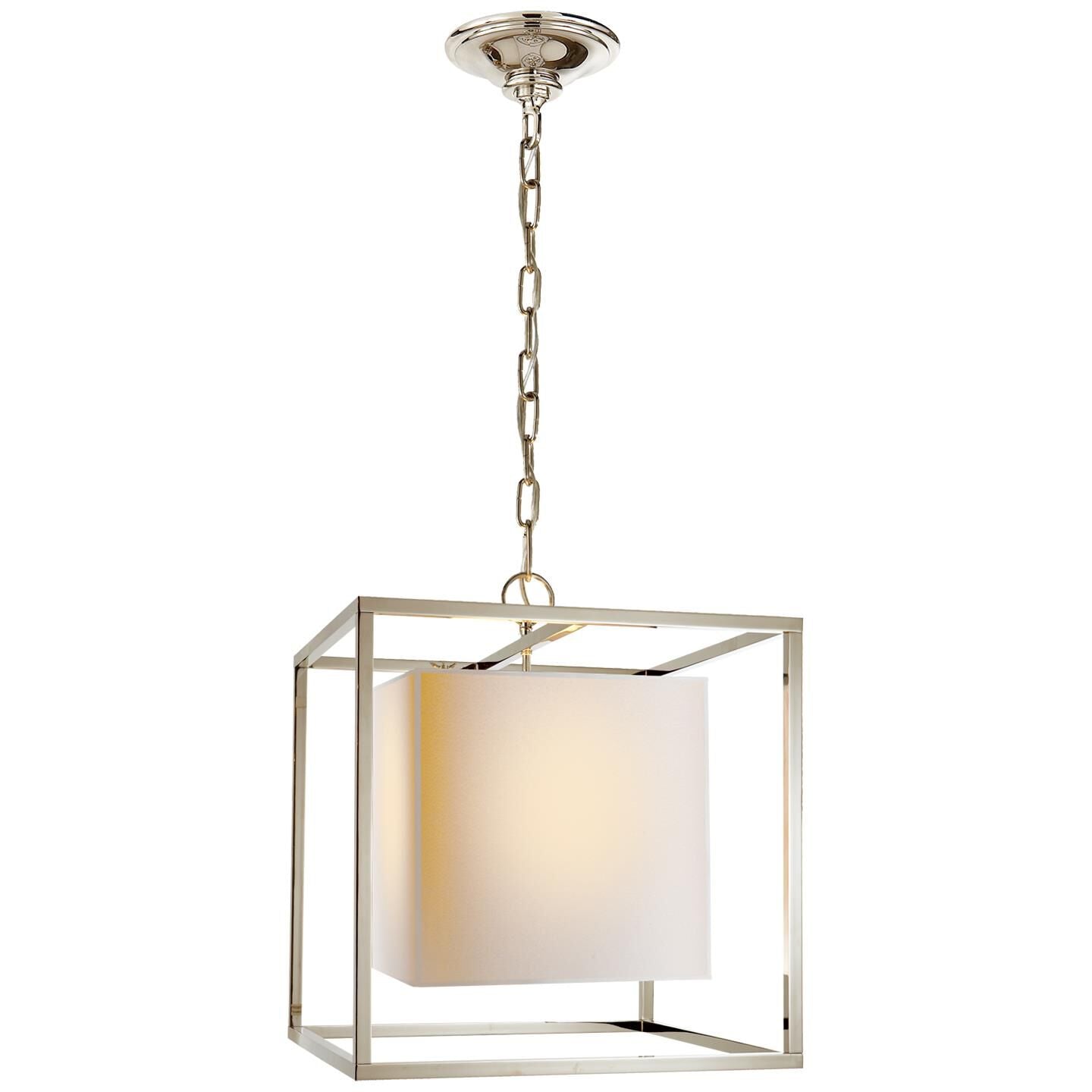 Visual Comfort Signature Collection Eric Cohler Caged 16 Inch Cage Pendant Caged - SC 5159PN - Transitional