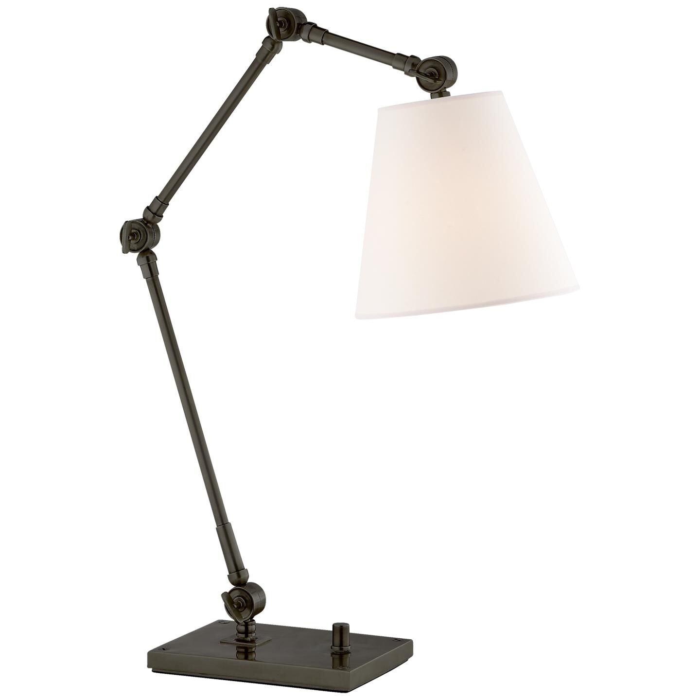 Visual Comfort Signature Collection Suzanne Kasler Graves 18 Inch Desk Lamp Graves - SK 3115BZ-L - Transitional