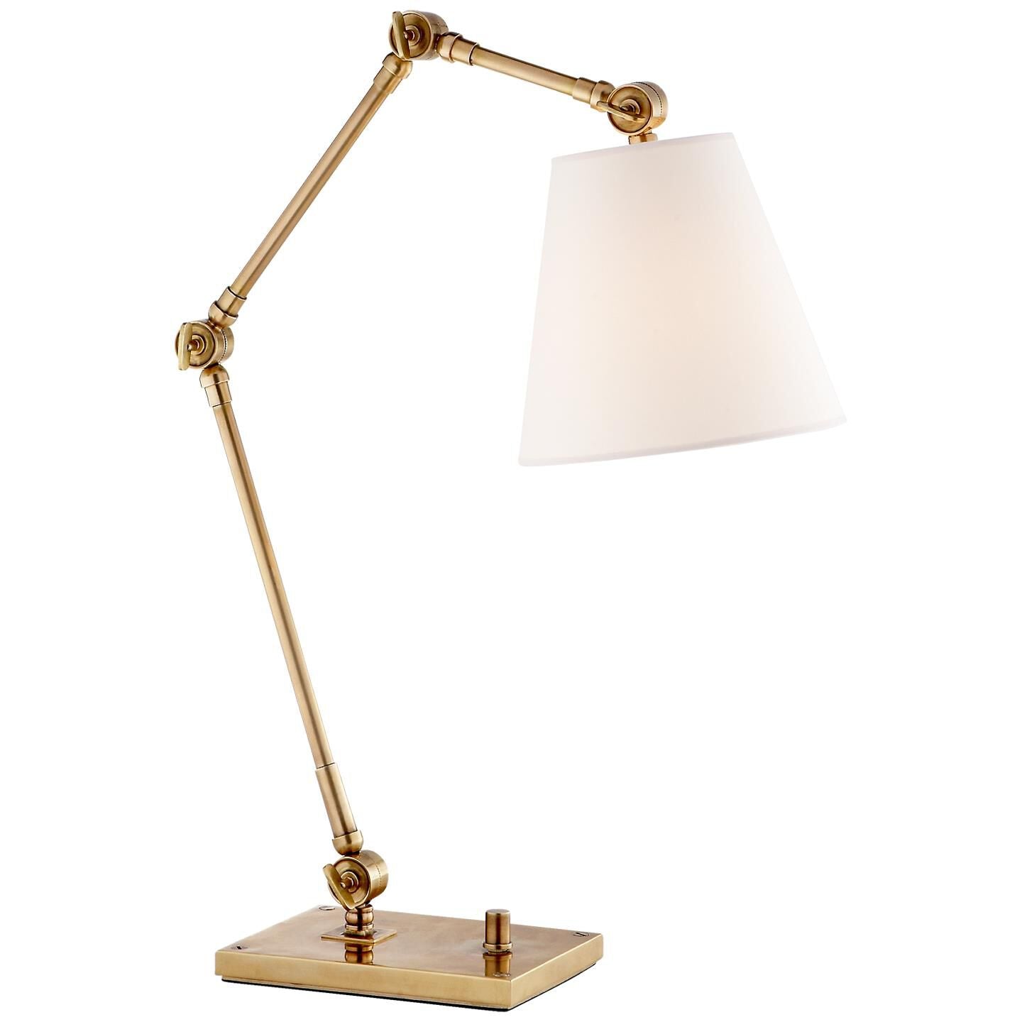 Visual Comfort Signature Collection Suzanne Kasler Graves 18 Inch Desk Lamp Graves - SK 3115HAB-L - Transitional