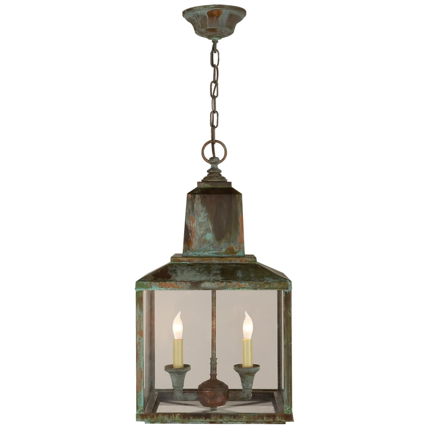 Visual Comfort Signature Collection Suzanne Kasler Brantley 12 Inch Cage Pendant Brantley - SK 5007VG - Early American