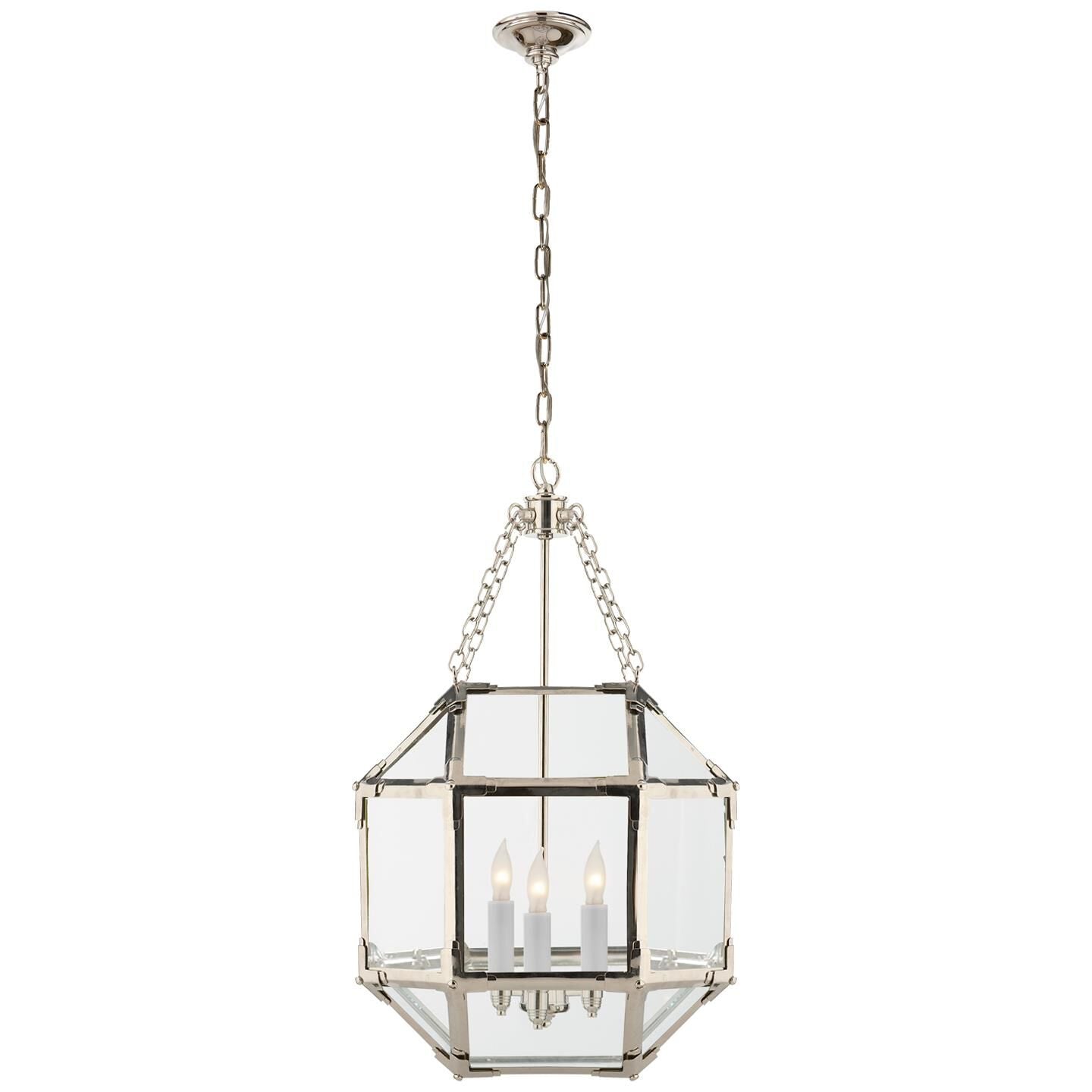Visual Comfort Signature Collection Suzanne Kasler Morris 13 Inch Cage Pendant Morris - SK 5008PN-CG - Traditional