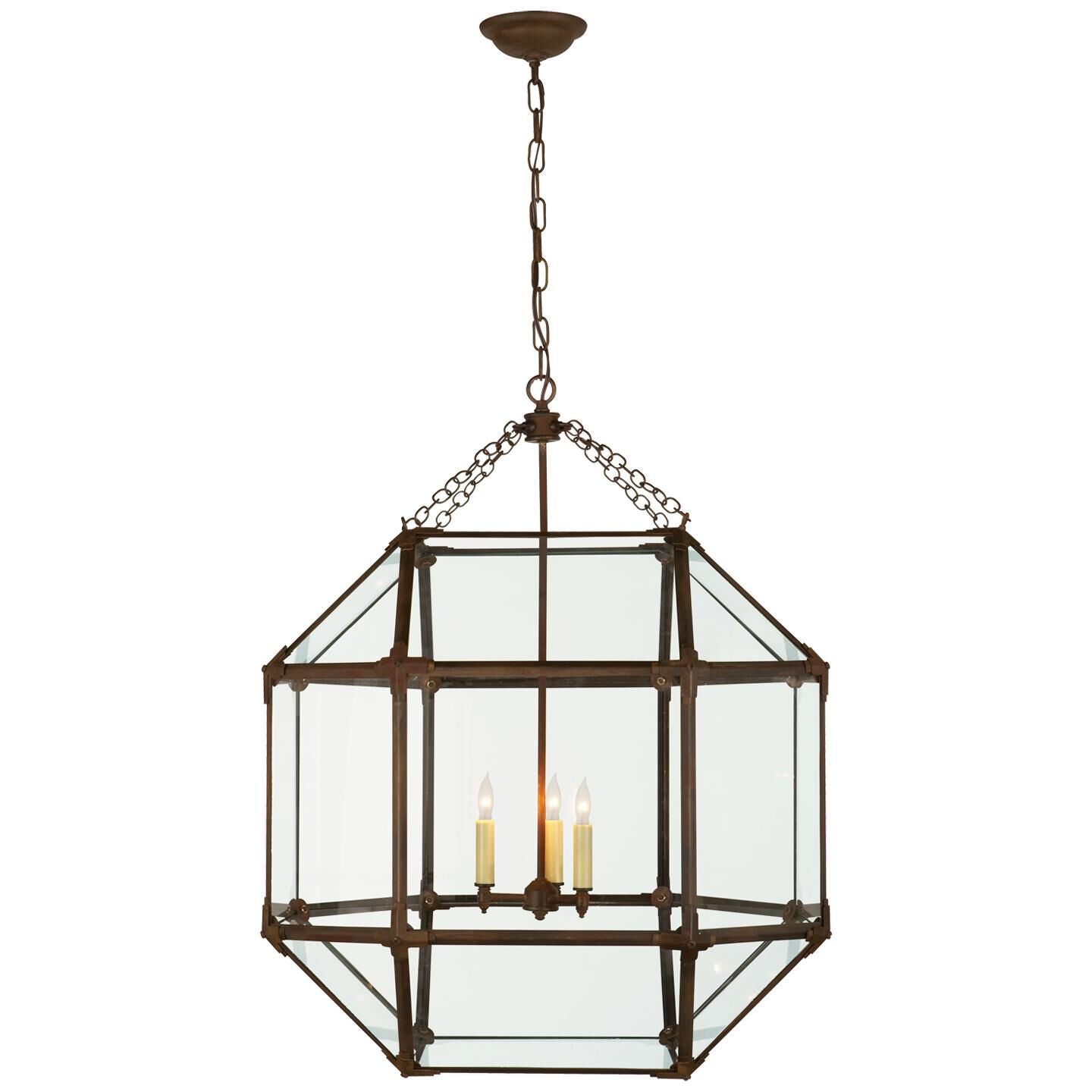 Visual Comfort Signature Collection Suzanne Kasler Morris 23 Inch Cage Pendant Morris - SK 5010AZ-CG - Traditional