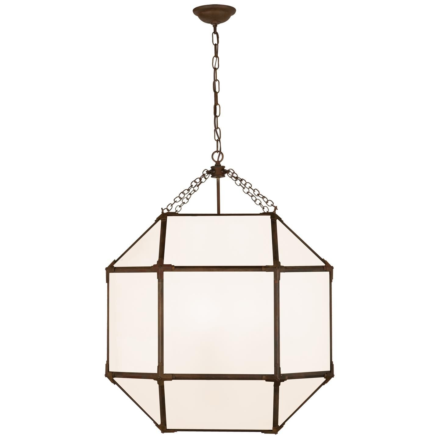 Visual Comfort Signature Collection Suzanne Kasler Morris 23 Inch Cage Pendant Morris - SK 5010AZ-WG - Traditional