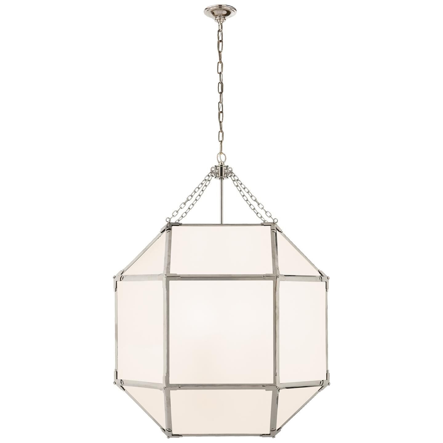 Visual Comfort Signature Collection Suzanne Kasler Morris 23 Inch Cage Pendant Morris - SK 5010PN-WG - Traditional