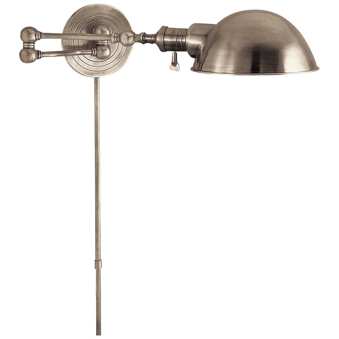 Visual Comfort Signature Collection Boston Wall Swing Lamp Boston - SL 2920AN-SLG-AN - Traditional