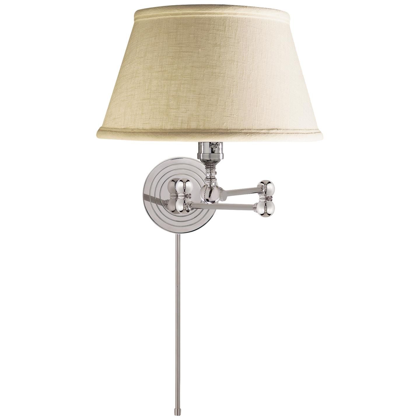 Visual Comfort Signature Collection Boston Wall Swing Lamp Boston - SL 2920PN-L - Traditional