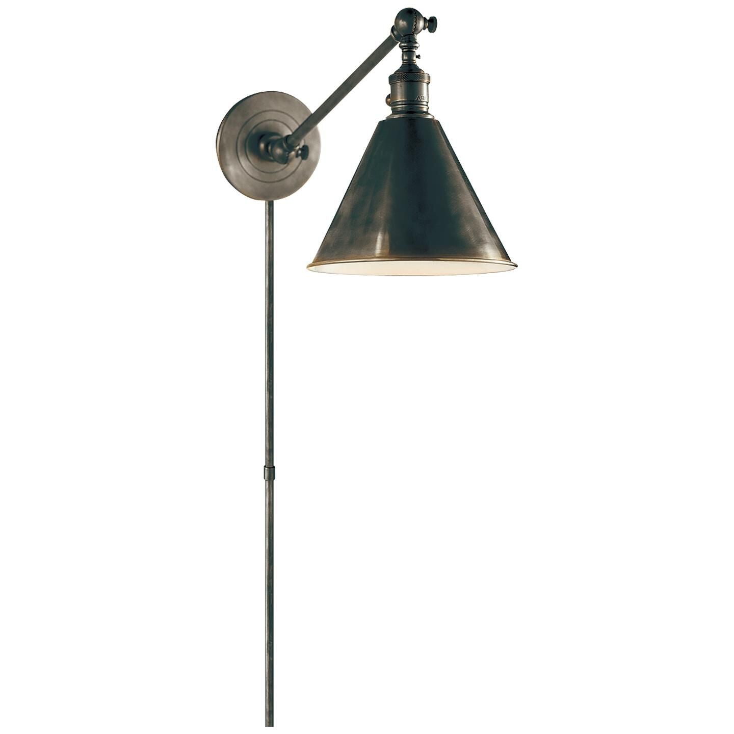Visual Comfort Signature Collection Chapman & Myers Boston Wall Swing Lamp Boston - SL 2922BZ - Traditional