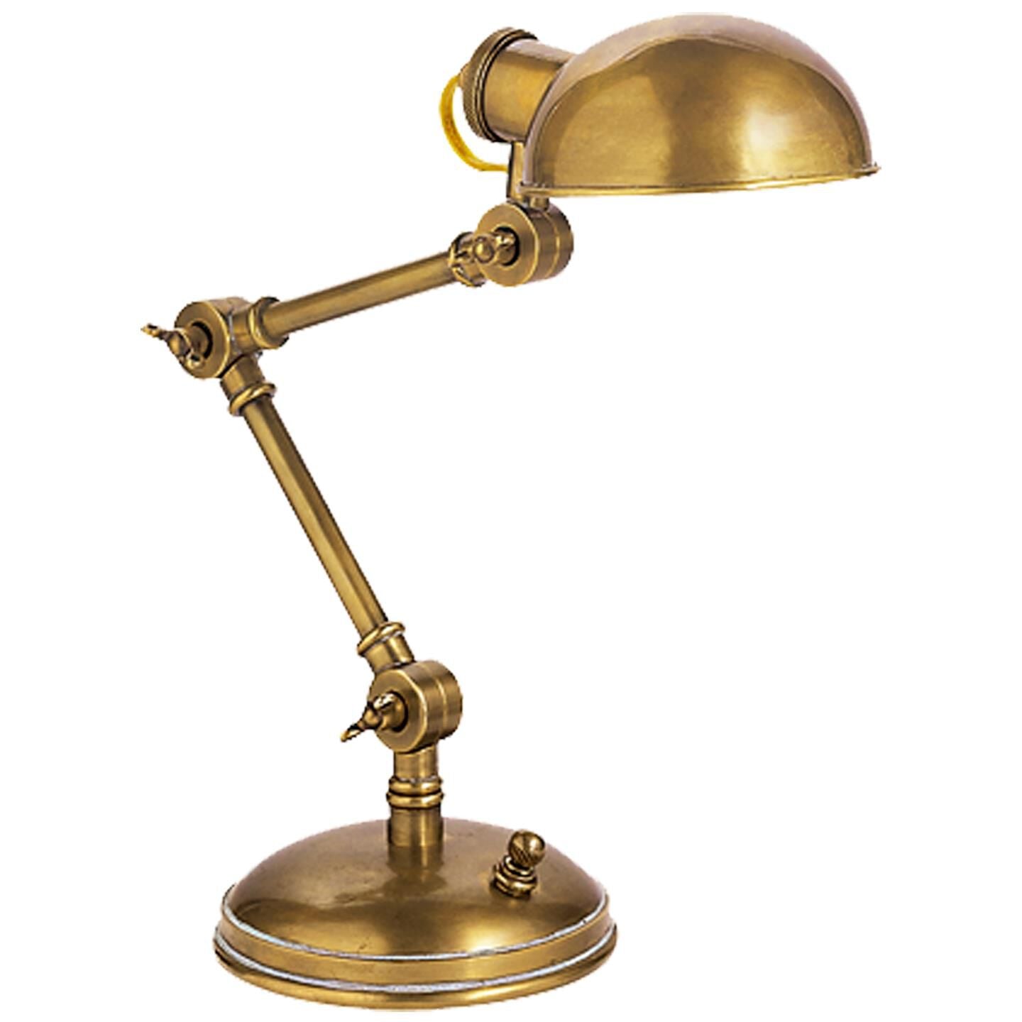 Visual Comfort Signature Collection Chapman & Myers Pixie 13 Inch Desk Lamp Pixie - SL 3025HAB - Traditional