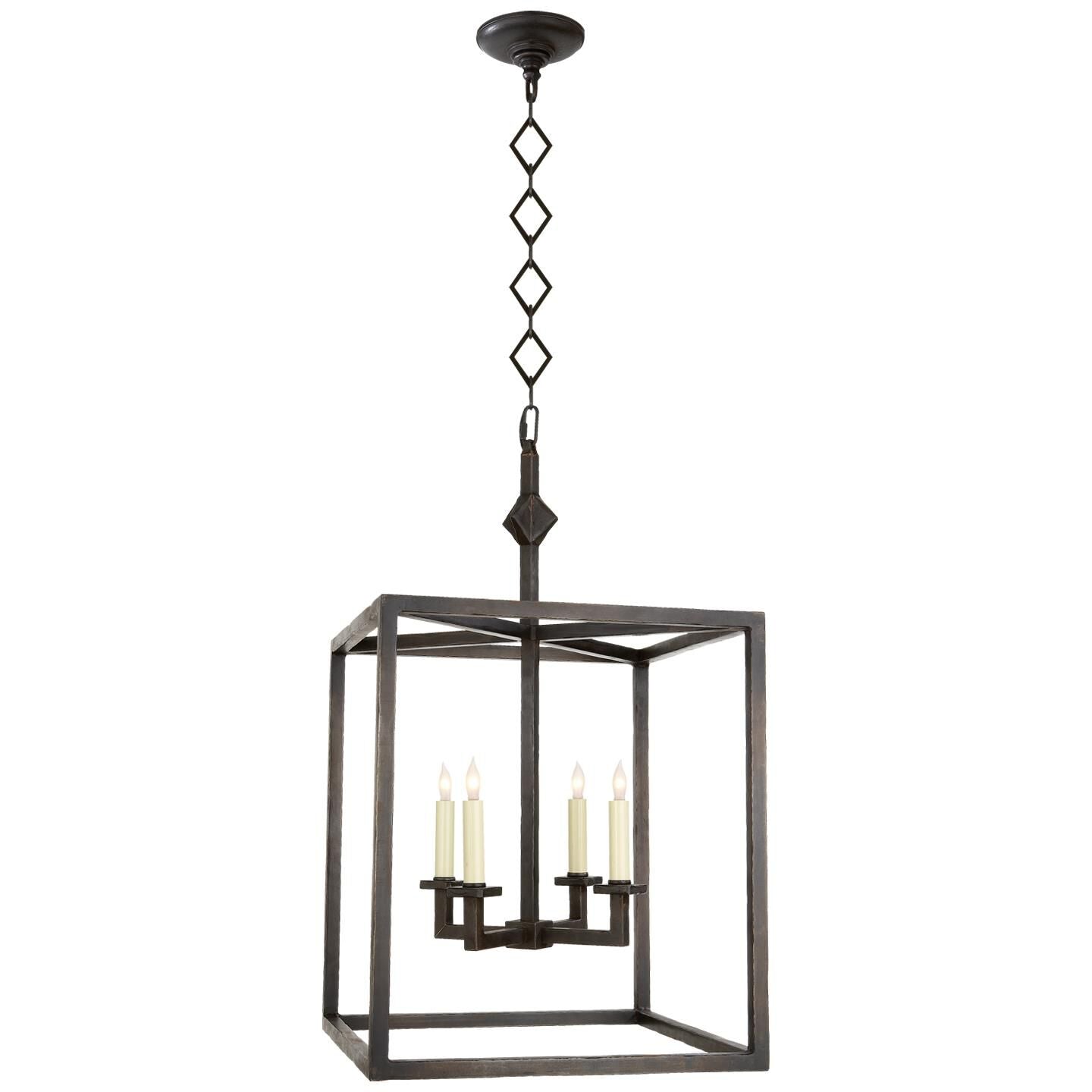 Visual Comfort Signature Collection J. Randall Powers Star 18 Inch Cage Pendant Star - SP 5004AI - Whimsical