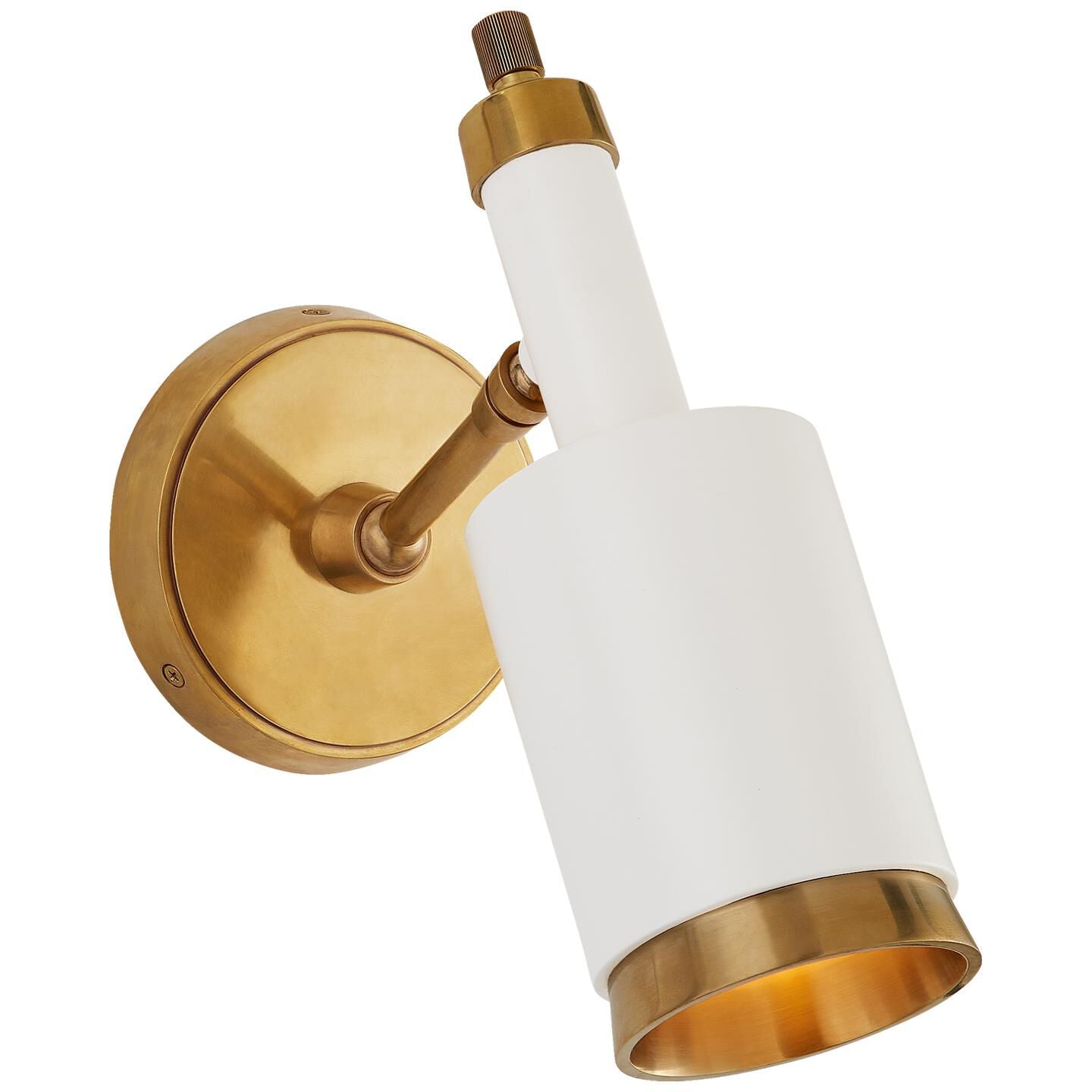 Visual Comfort Signature Collection Thomas O'Brien Anders Wall Swing Lamp Anders - TOB 2097HAB-WHT
