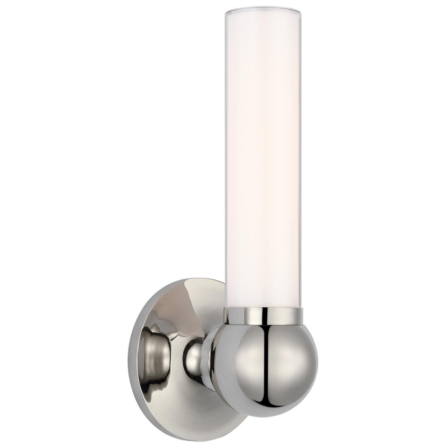 Visual Comfort Signature Collection Thomas O'Brien Jeffery 11 Inch LED Wall Sconce Jeffery - TOB 2775PN-WG - Art Deco