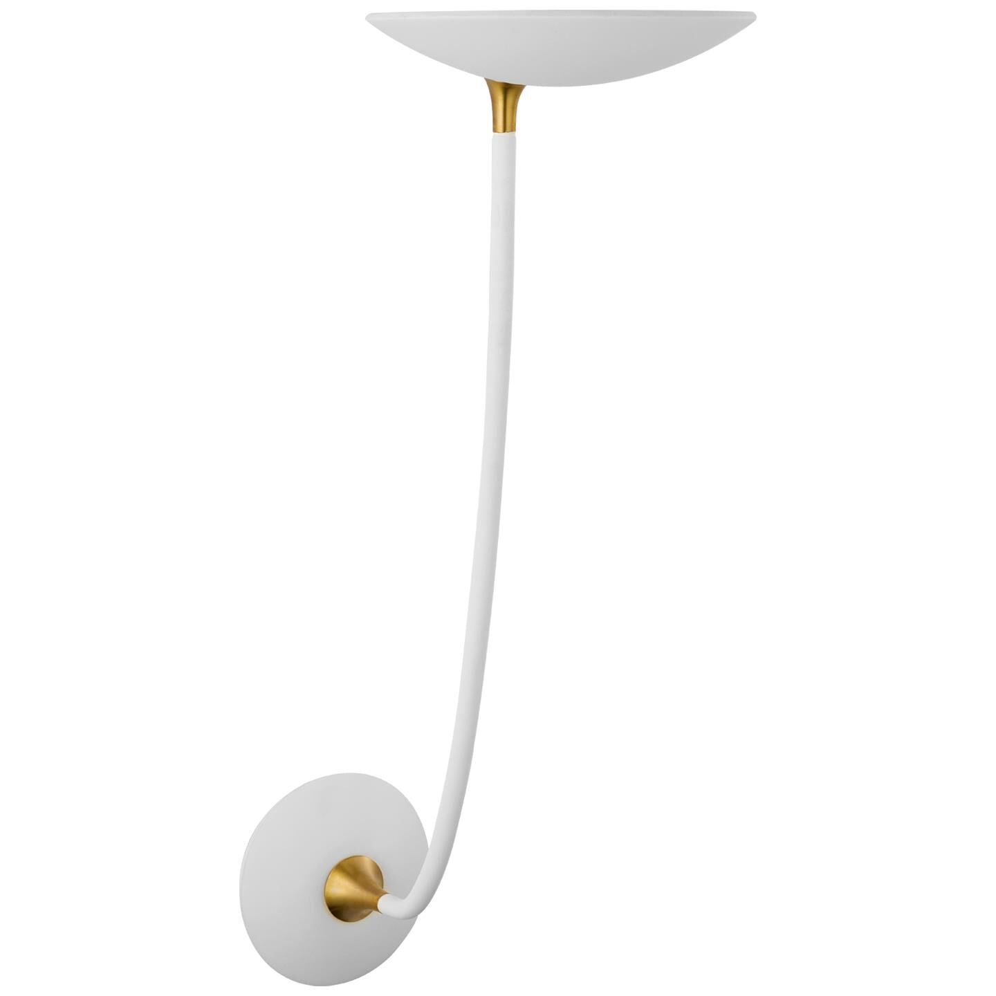 Visual Comfort Signature Collection Thomas O'Brien Keria 23 Inch LED Wall Sconce Keria - TOB 2783WHT-HAB - Art Deco