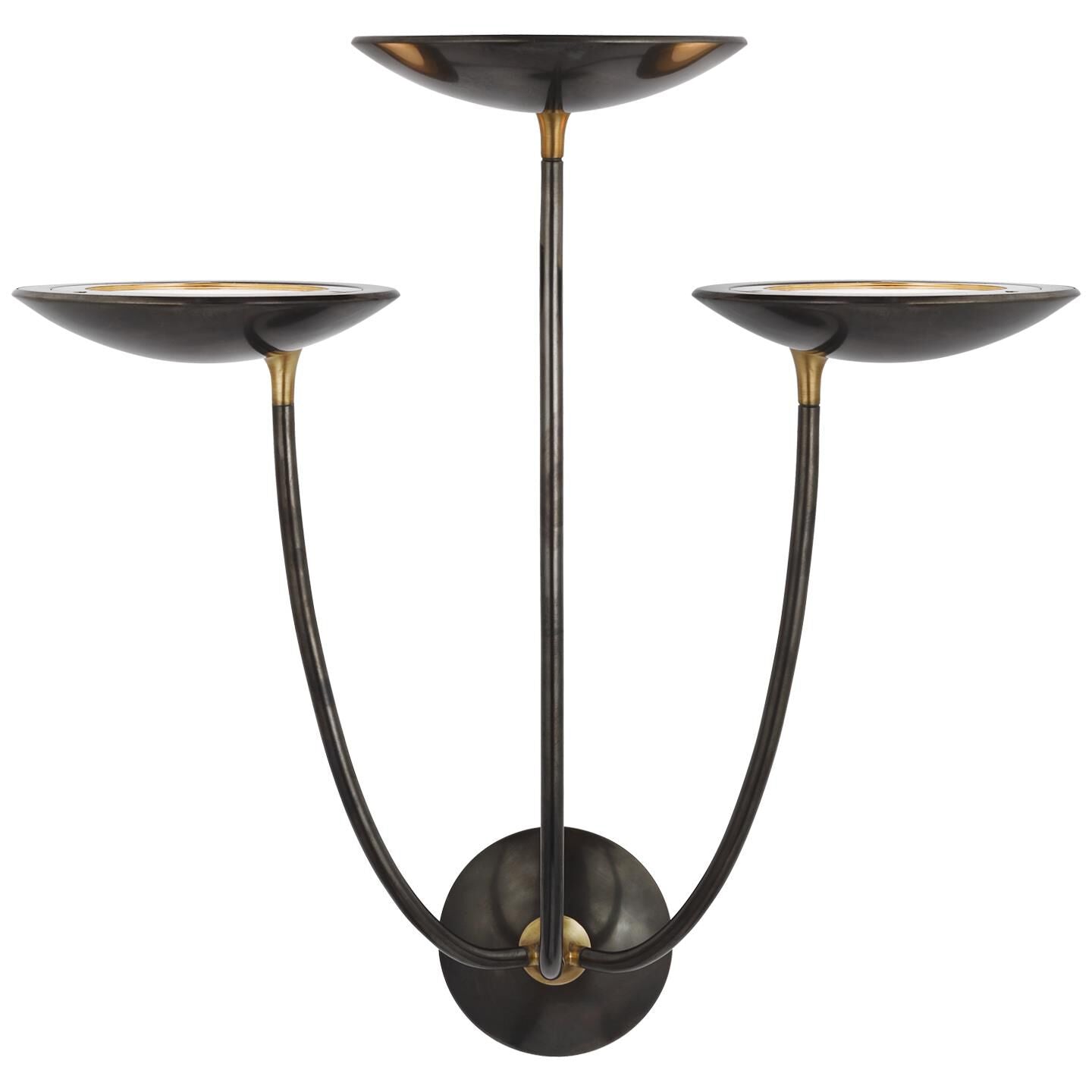 Visual Comfort Signature Collection Thomas O'Brien Keria 23 Inch LED Wall Sconce Keria - TOB 2785BZ-HAB - Art Deco