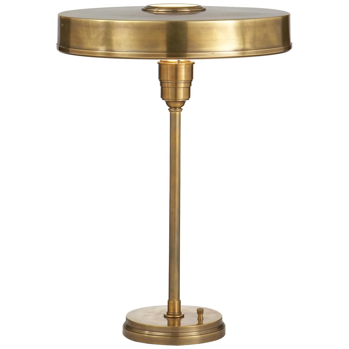 Visual Comfort Signature Collection Thomas O'Brien Carlo 21 Inch Desk Lamp Carlo - TOB 3190HAB - Restoration-Vintage