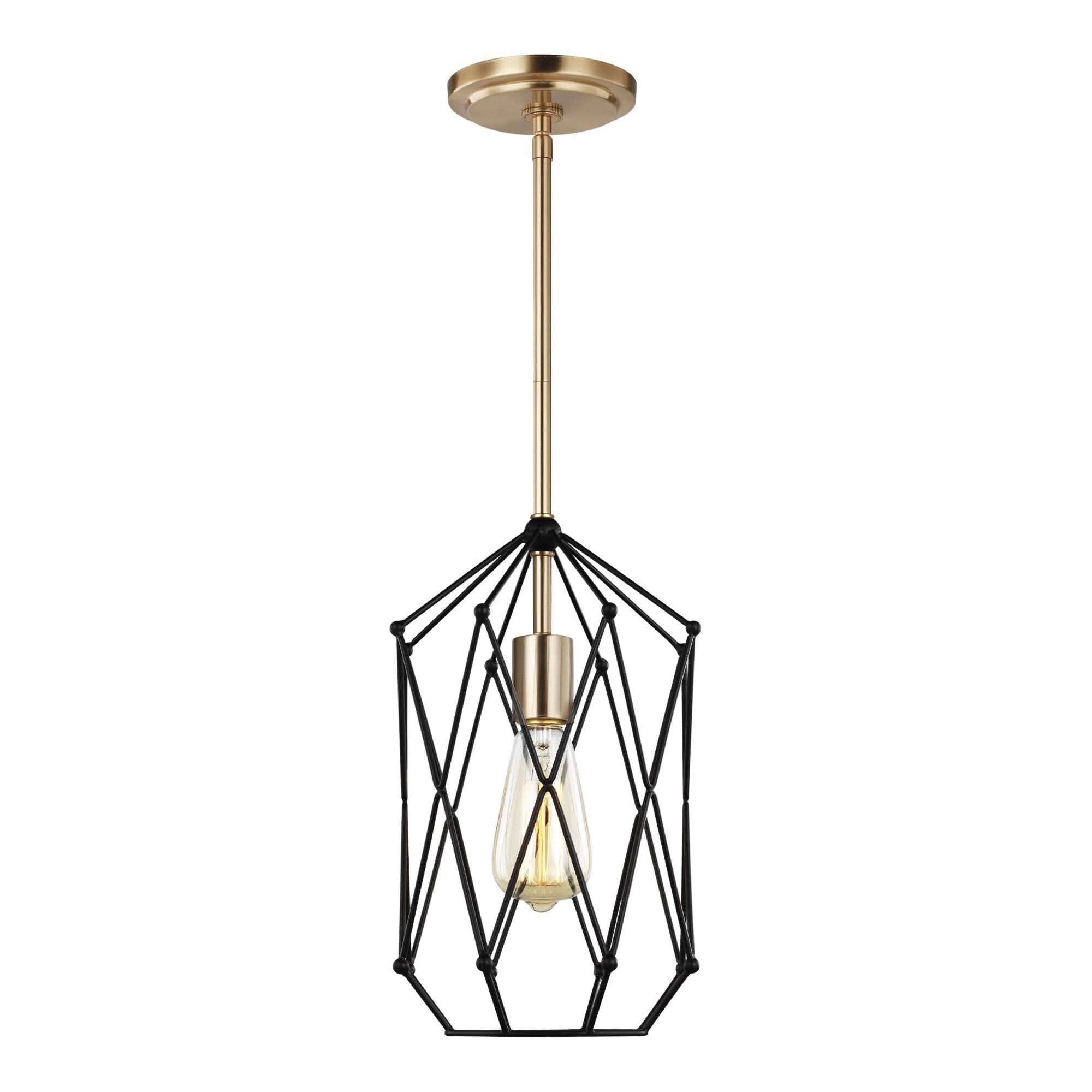 Visual Comfort Studio Collection Sean Lavin Zarra 8 Inch Cage Pendant Zarra - 5134101-848 - Modern Contemporary