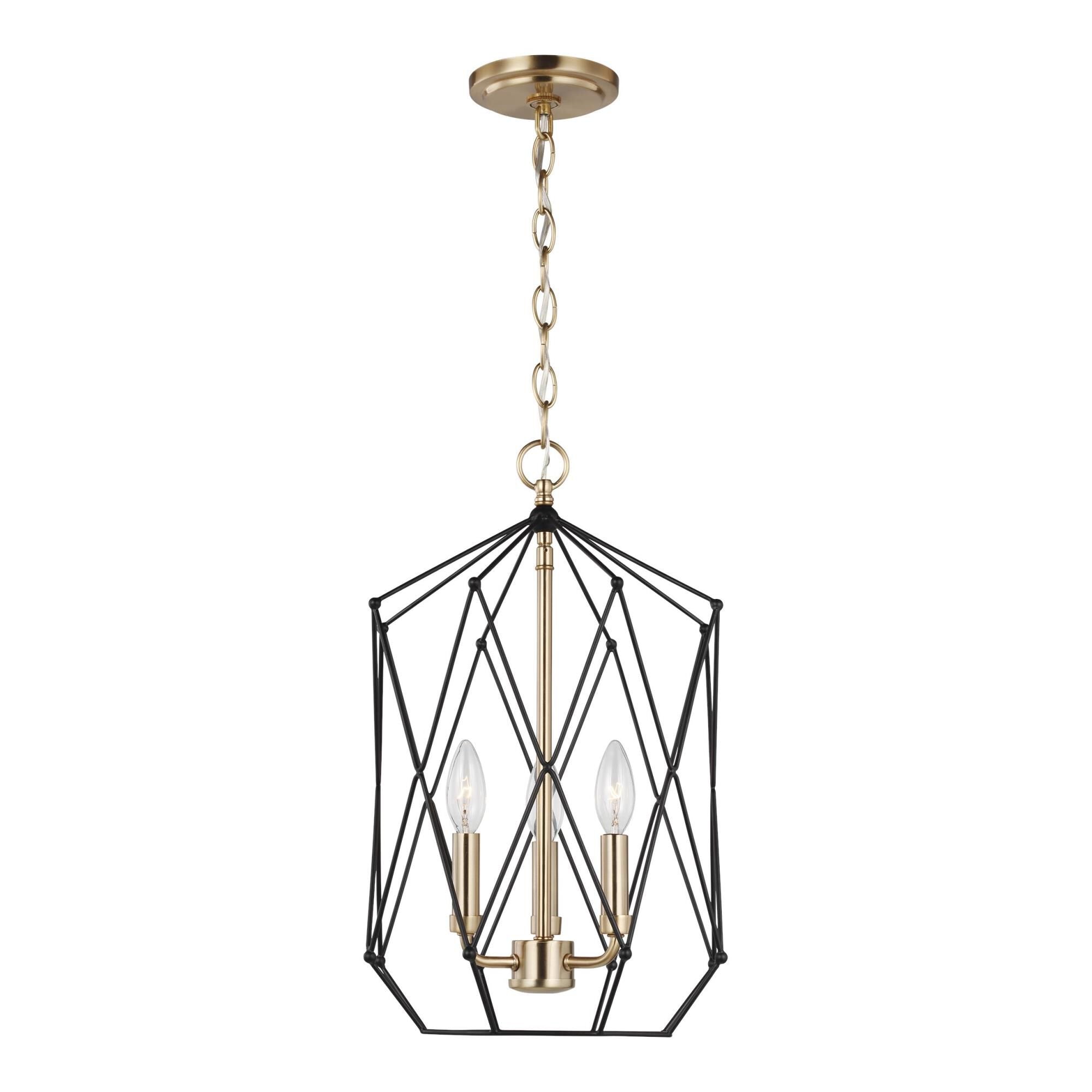 Visual Comfort Studio Collection Sean Lavin Zarra 12 Inch Cage Pendant Zarra - 5234103EN-848 - Modern Contemporary