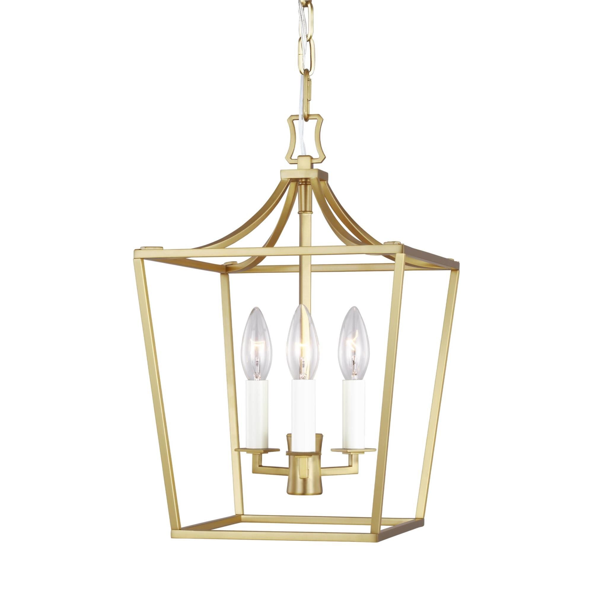 Visual Comfort Studio Collection Chapman & Myers Southold 10 Inch Cage Pendant Southold - CC1433BBS - Transitional