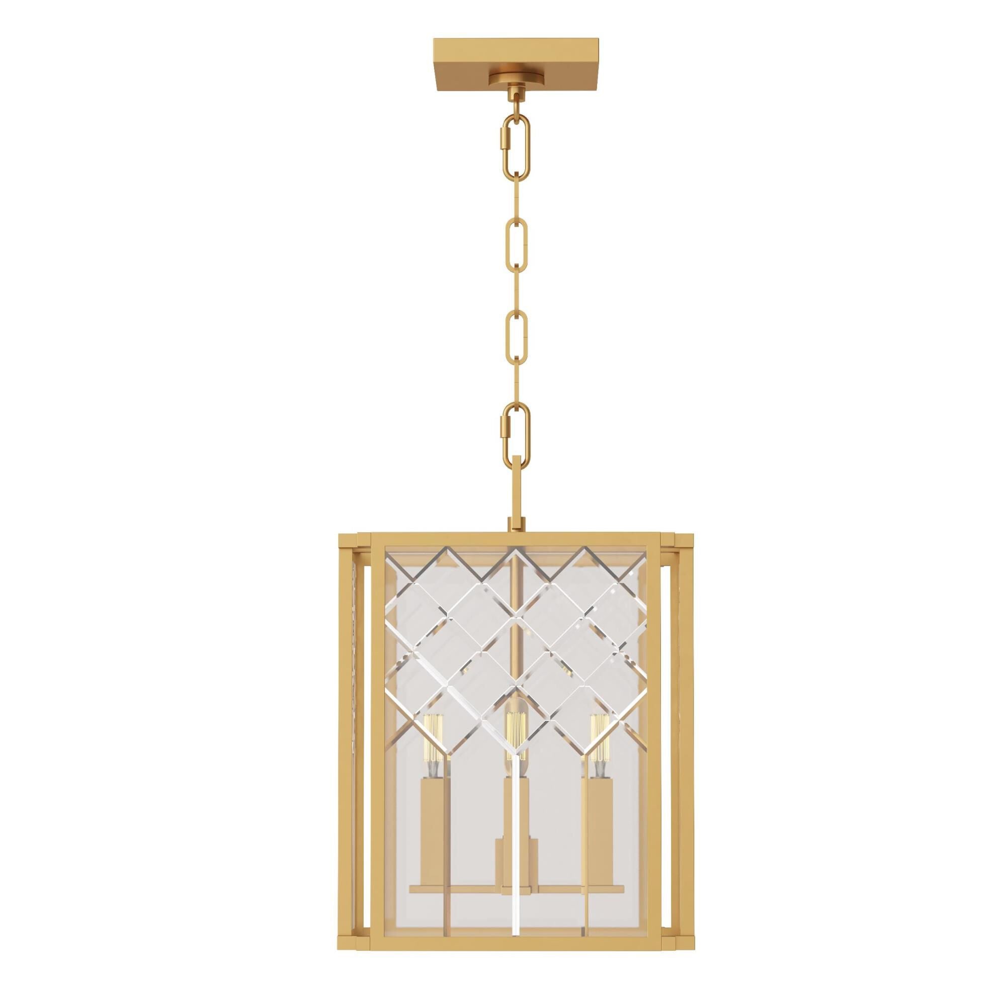 Visual Comfort Studio Collection Erro 12 Inch Cage Pendant Erro - AC1134BBS - Transitional