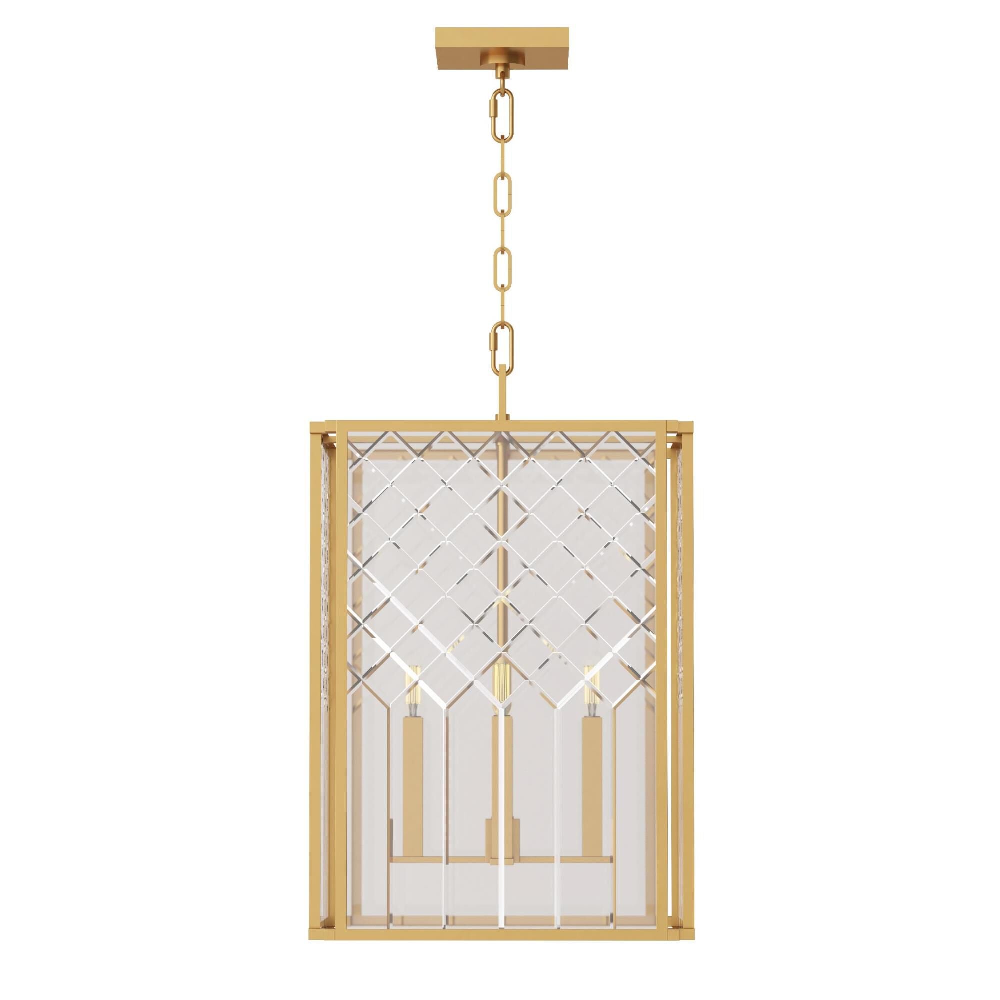 Visual Comfort Studio Collection Erro 16 Inch Cage Pendant Erro - AC1144BBS - Transitional