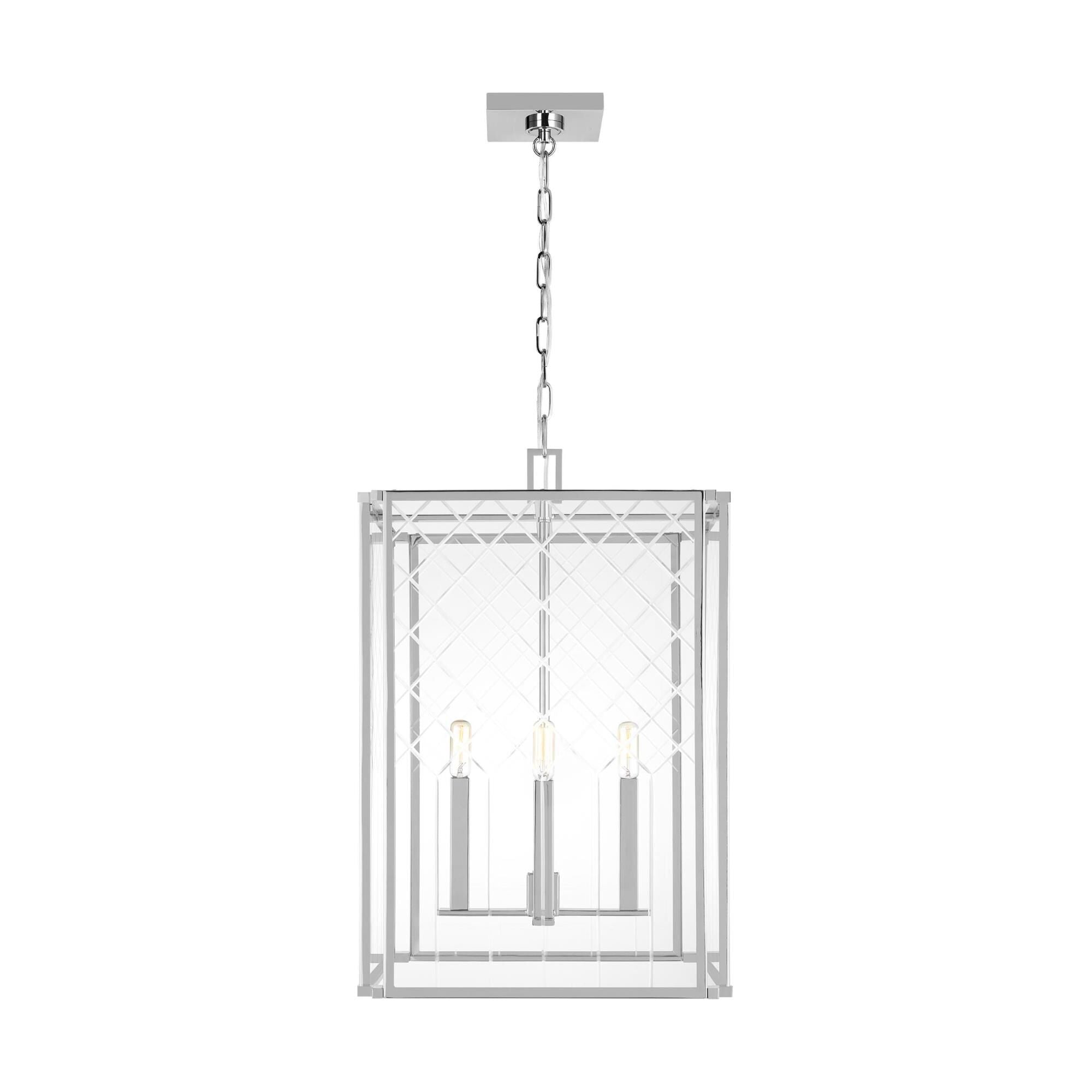Visual Comfort Studio Collection Erro 16 Inch Cage Pendant Erro - AC1144PN - Transitional