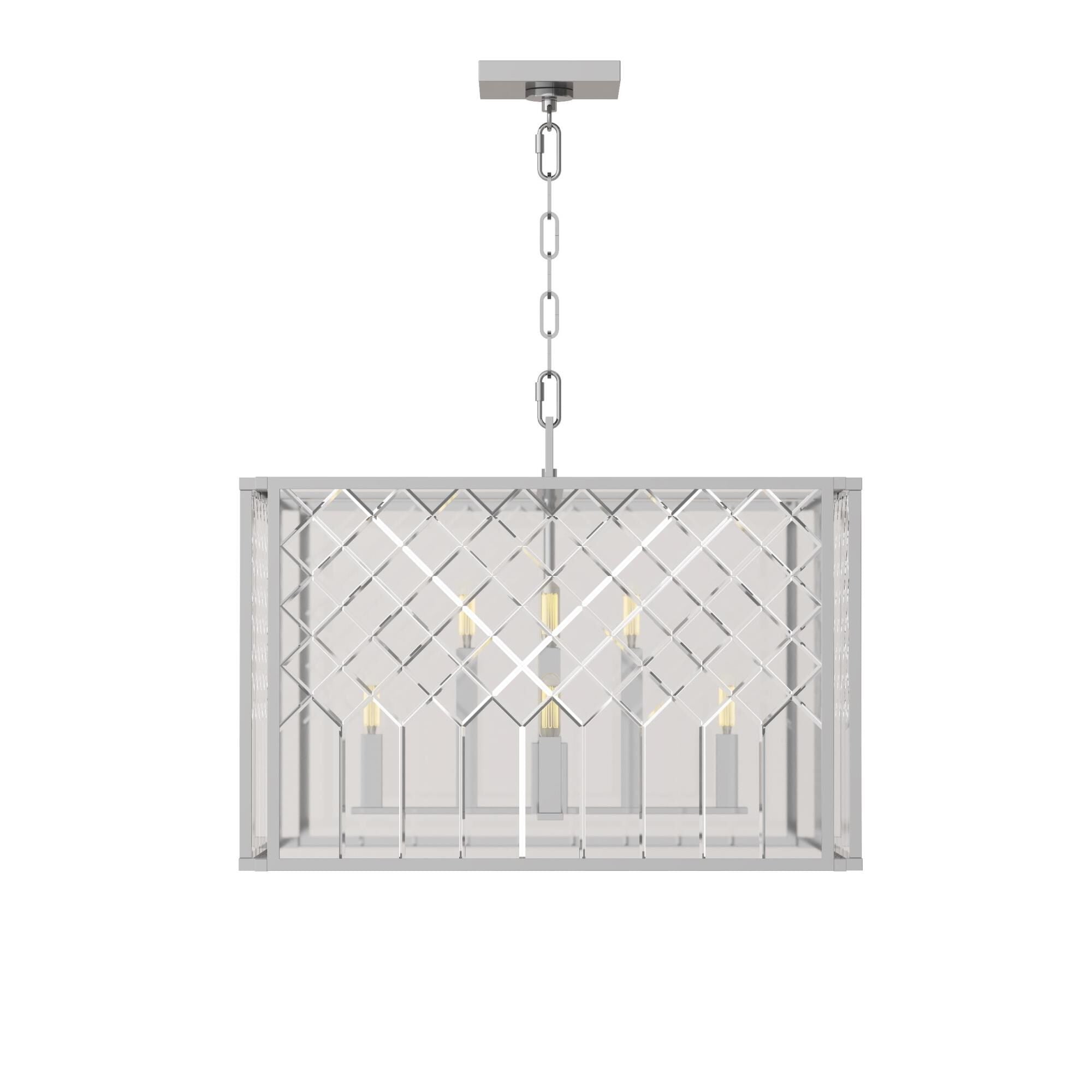 Visual Comfort Studio Collection Erro 24 Inch Cage Pendant Erro - AC1158PN - Transitional