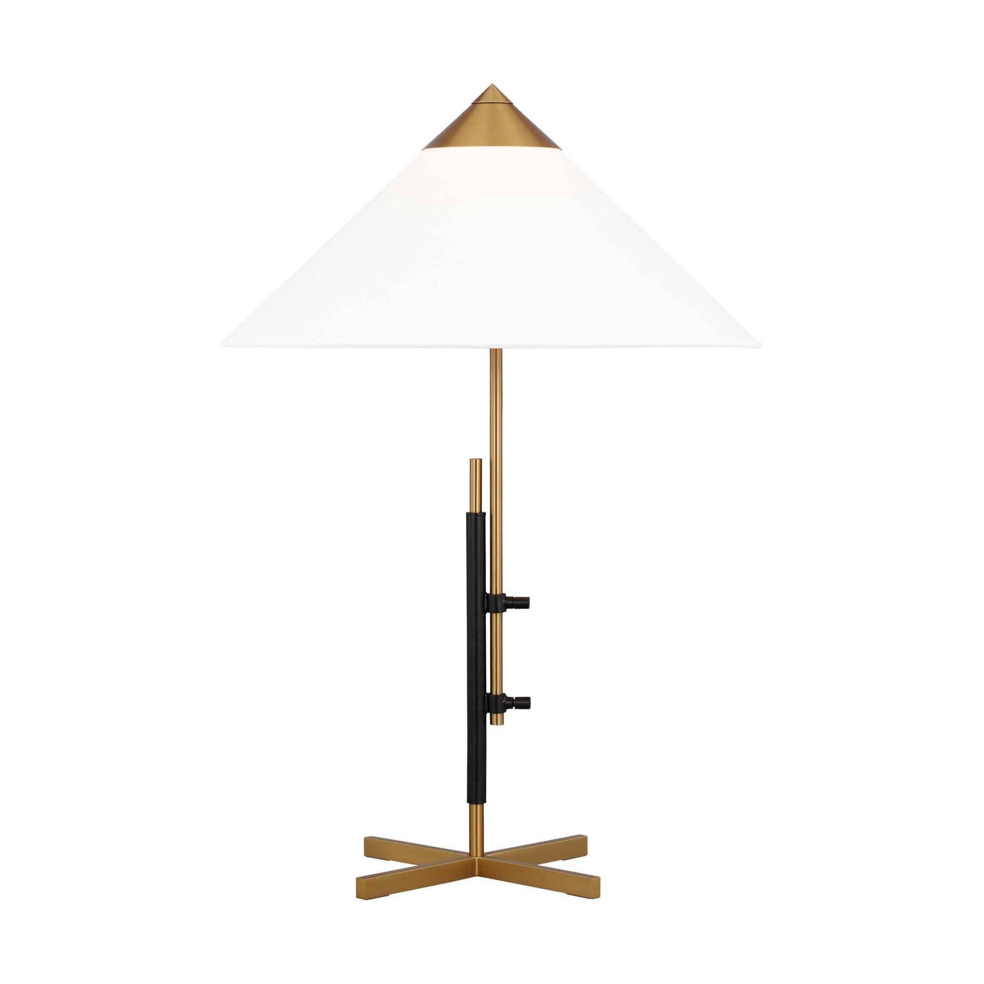 Visual Comfort Studio Collection Kelly Wearstler Franklin 29 Inch Table Lamp Franklin - KT1281BBSBNZ1 - Art Deco