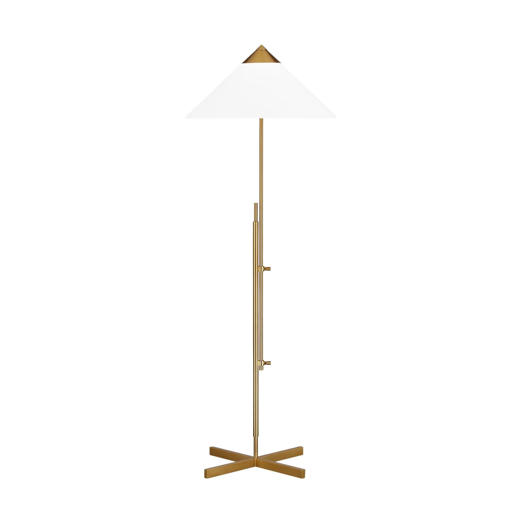 Visual Comfort Studio Collection Kelly Wearstler Franklin 57 Inch Floor Lamp Franklin - KT1291BBS1 - Art Deco