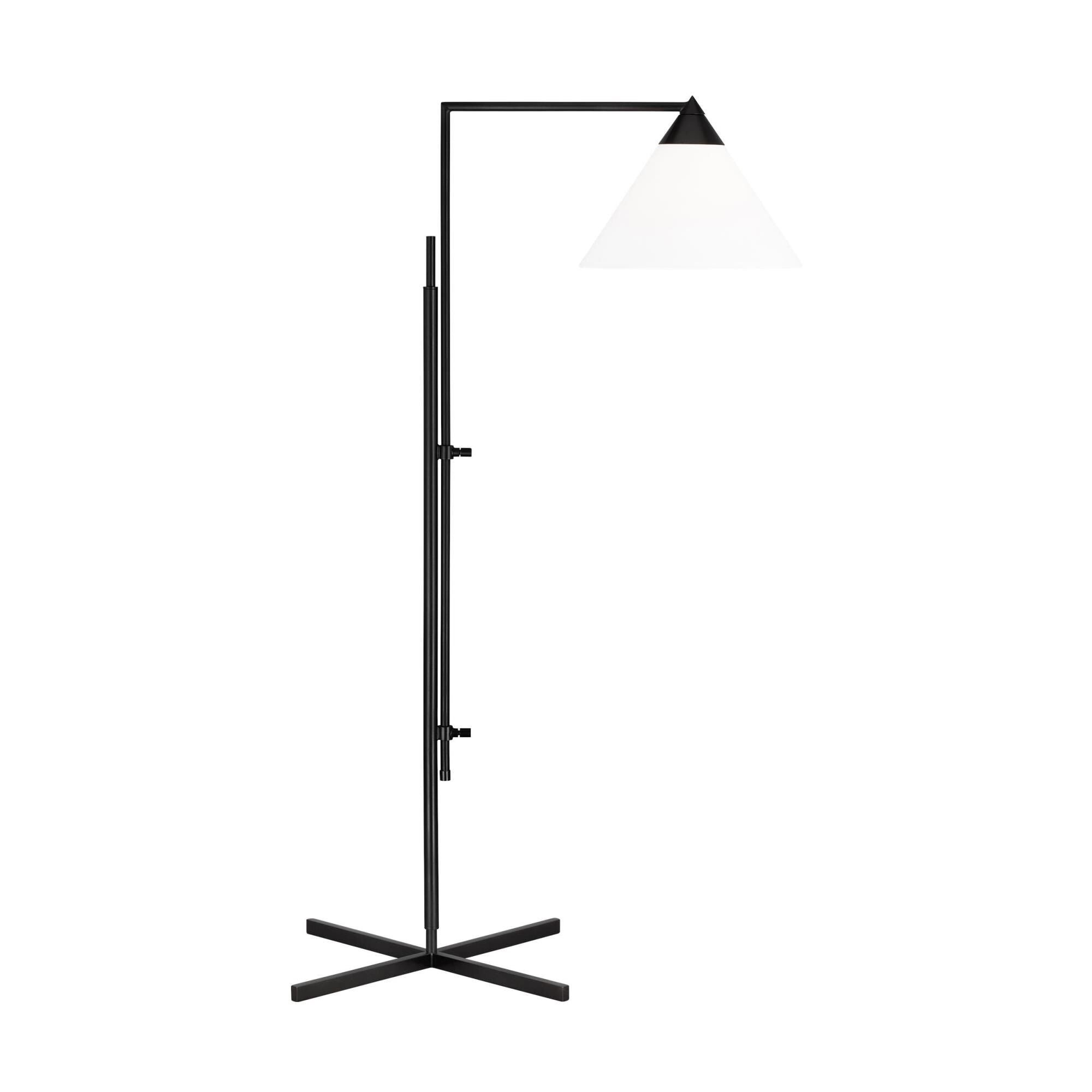Visual Comfort Studio Collection Kelly Wearstler Franklin 42 Inch Floor Lamp Franklin - KT1301BNZ1 - Art Deco
