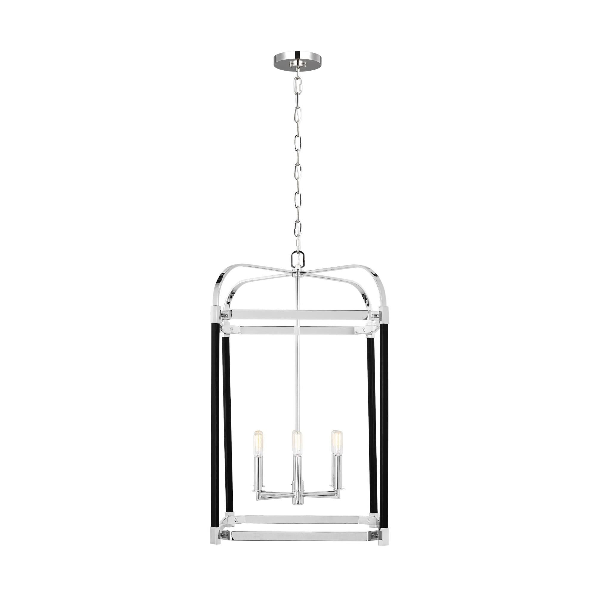 Visual Comfort Studio Collection Lauren Ralph Lauren Hadley 18 Inch Cage Pendant Hadley - LC1156PN - Transitional
