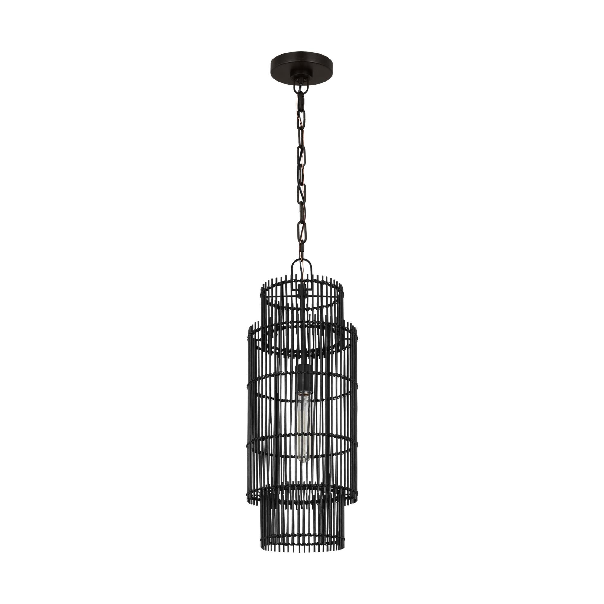 Visual Comfort Studio Collection Ellen De Generes Elio 10 Inch Cage Pendant Elio - EP1411AI - Transitional