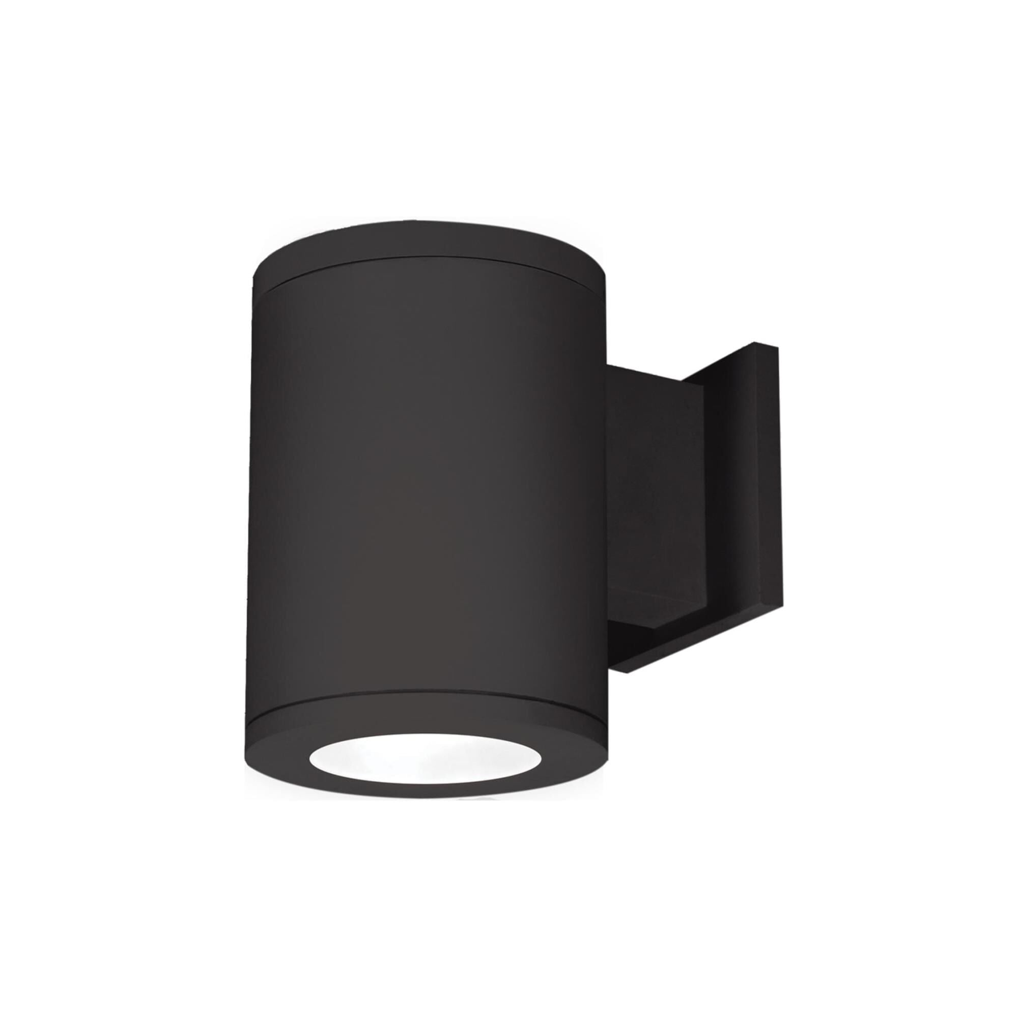 WAC Lighting Tube Architectural 9 Inch Tall LED Outdoor Wall Light Tube Architectural - DS-WS06-F27B-BK - Transitional