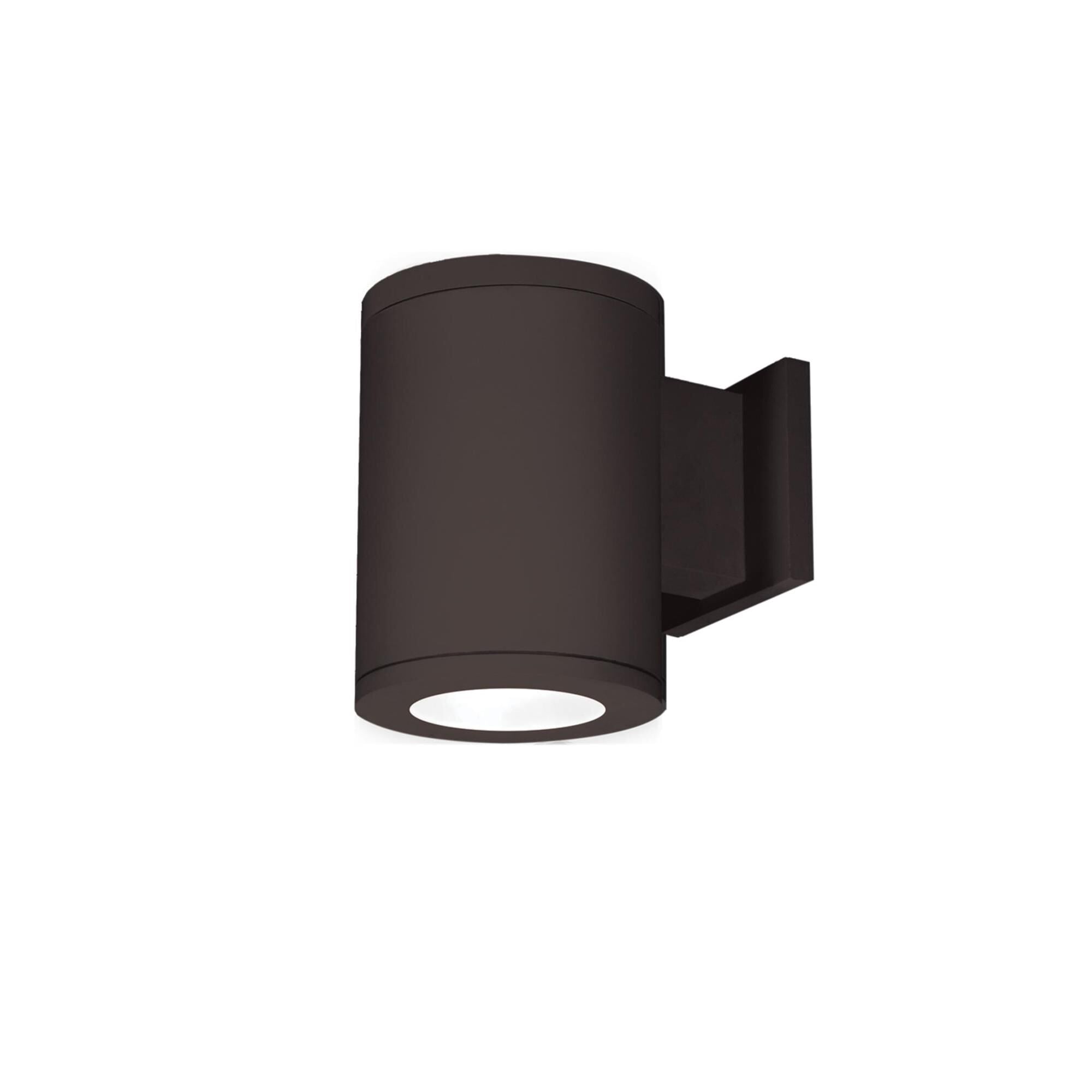 WAC Lighting Tube Architectural 7 Inch Tall LED Outdoor Wall Light Tube Architectural - DS-WS05-F930B-BZ - Transitional