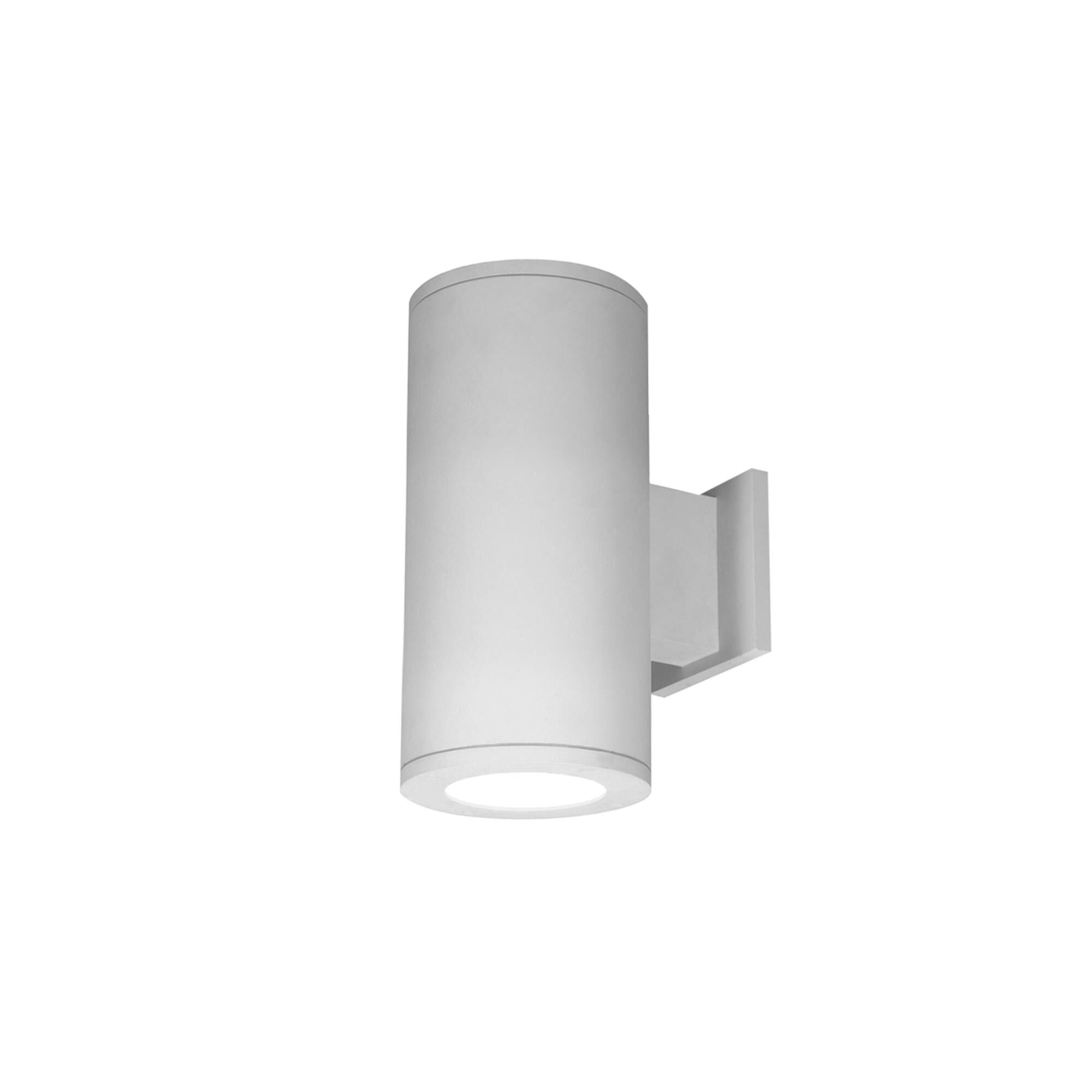WAC Lighting Tube Architectural 12 Inch Tall 2 Light LED Outdoor Wall Light Tube Architectural - DS-WD05-F927B-WT - Transitional