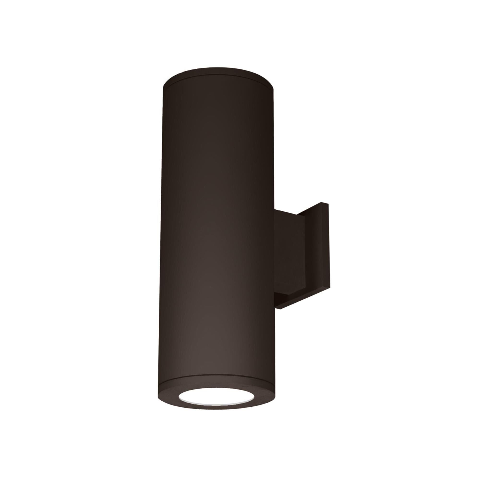 WAC Lighting Tube Architectural 22 Inch Tall 2 Light LED Outdoor Wall Light Tube Architectural - DS-WD08-F927S-BZ - Transitional