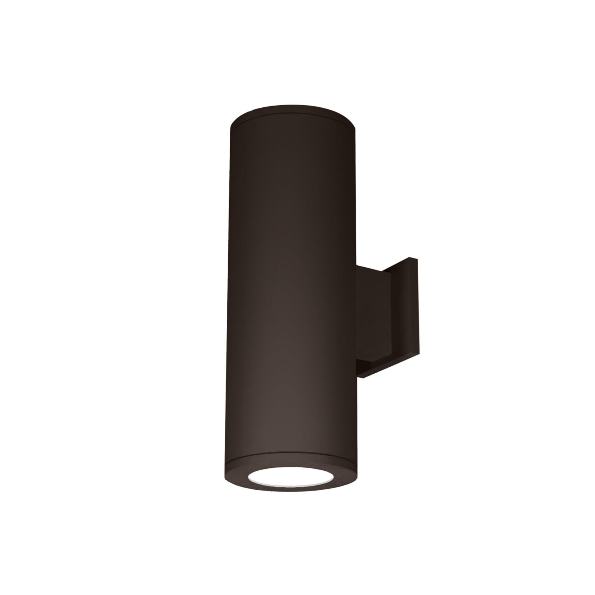 WAC Lighting Tube Architectural 17 Inch Tall 2 Light LED Outdoor Wall Light Tube Architectural - DS-WD06-F930A-BZ - Transitional