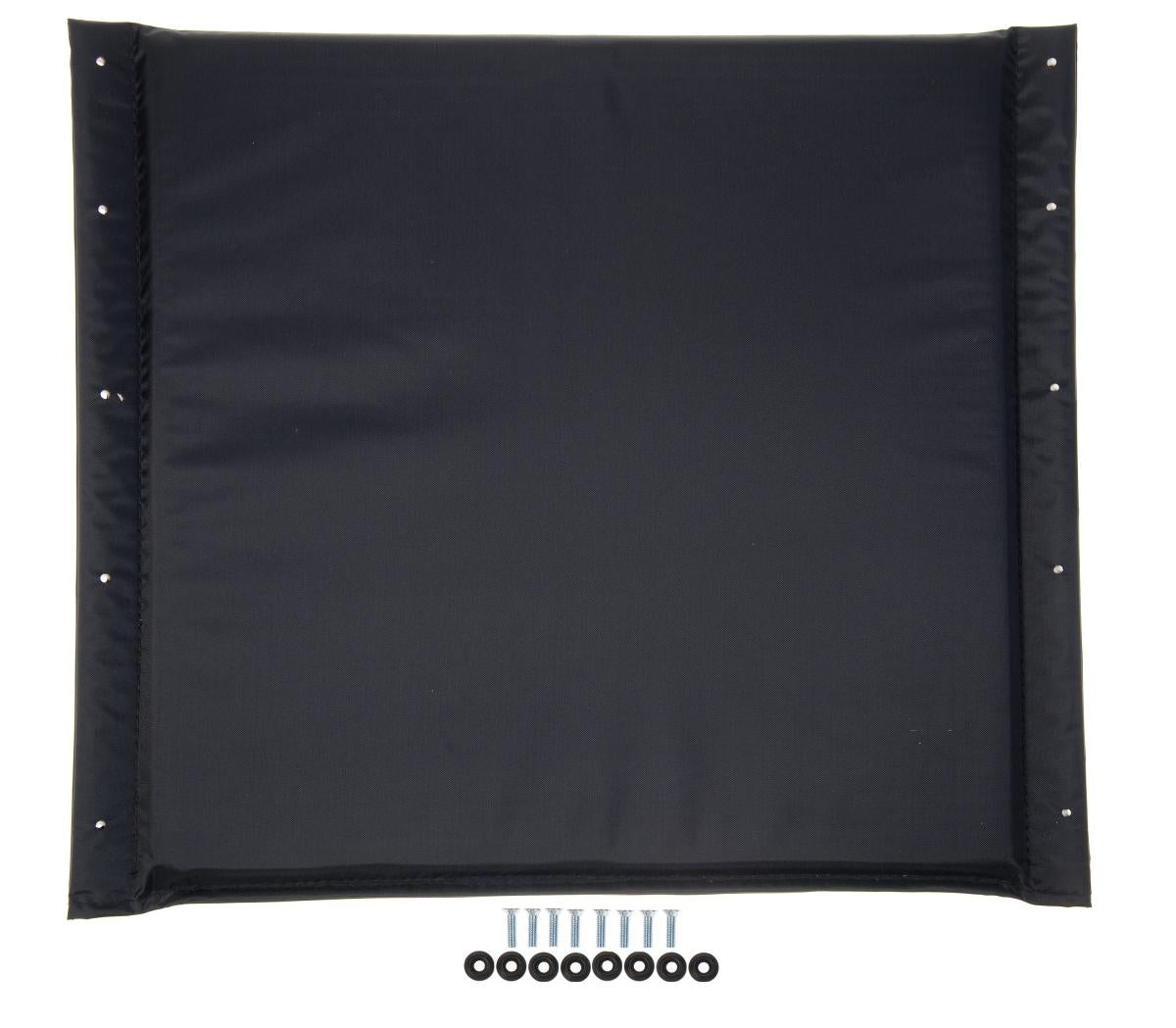20" Black Nylon Seat Upholstery for MDS80656 Series K4 Wheelchairs, Each