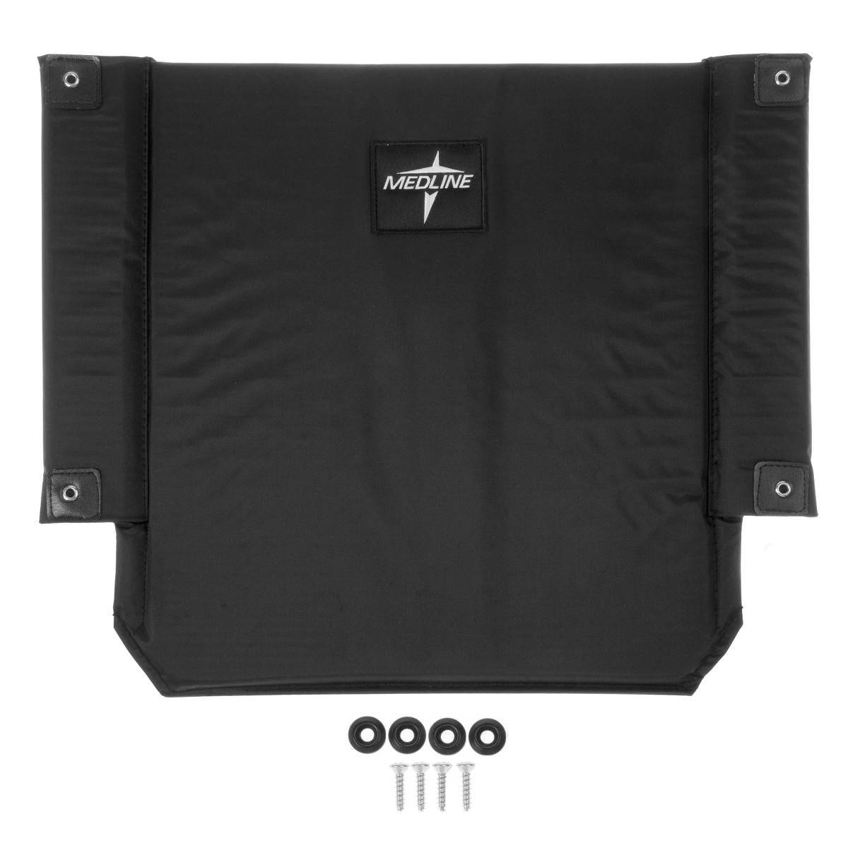 22" Black Nylon Back Upholstery for MDS80657 Series K4 Wheelchairs, Each