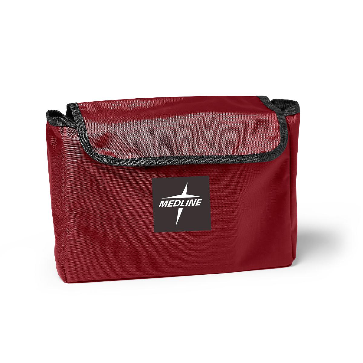 Side Bag For Transport Chair, Burgundy, Each