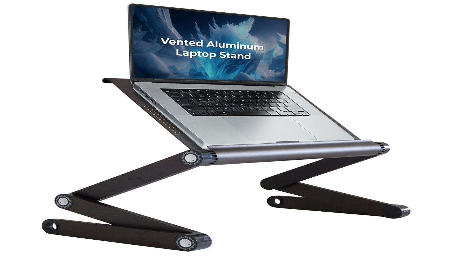Uncaged Ergonomics WorkEZ Executive: 24" Height Laptop Stand Black