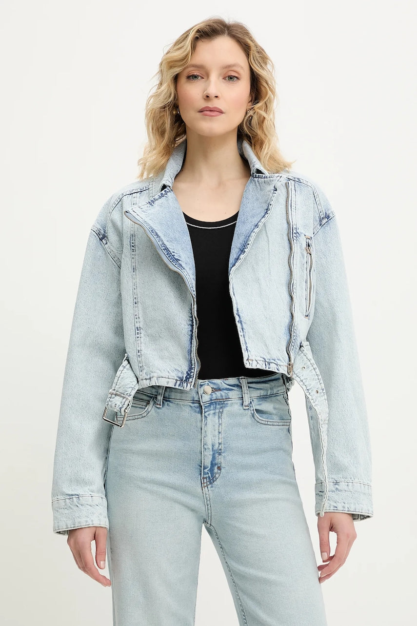 Biker jakna iz jeansa Answear.LAB
