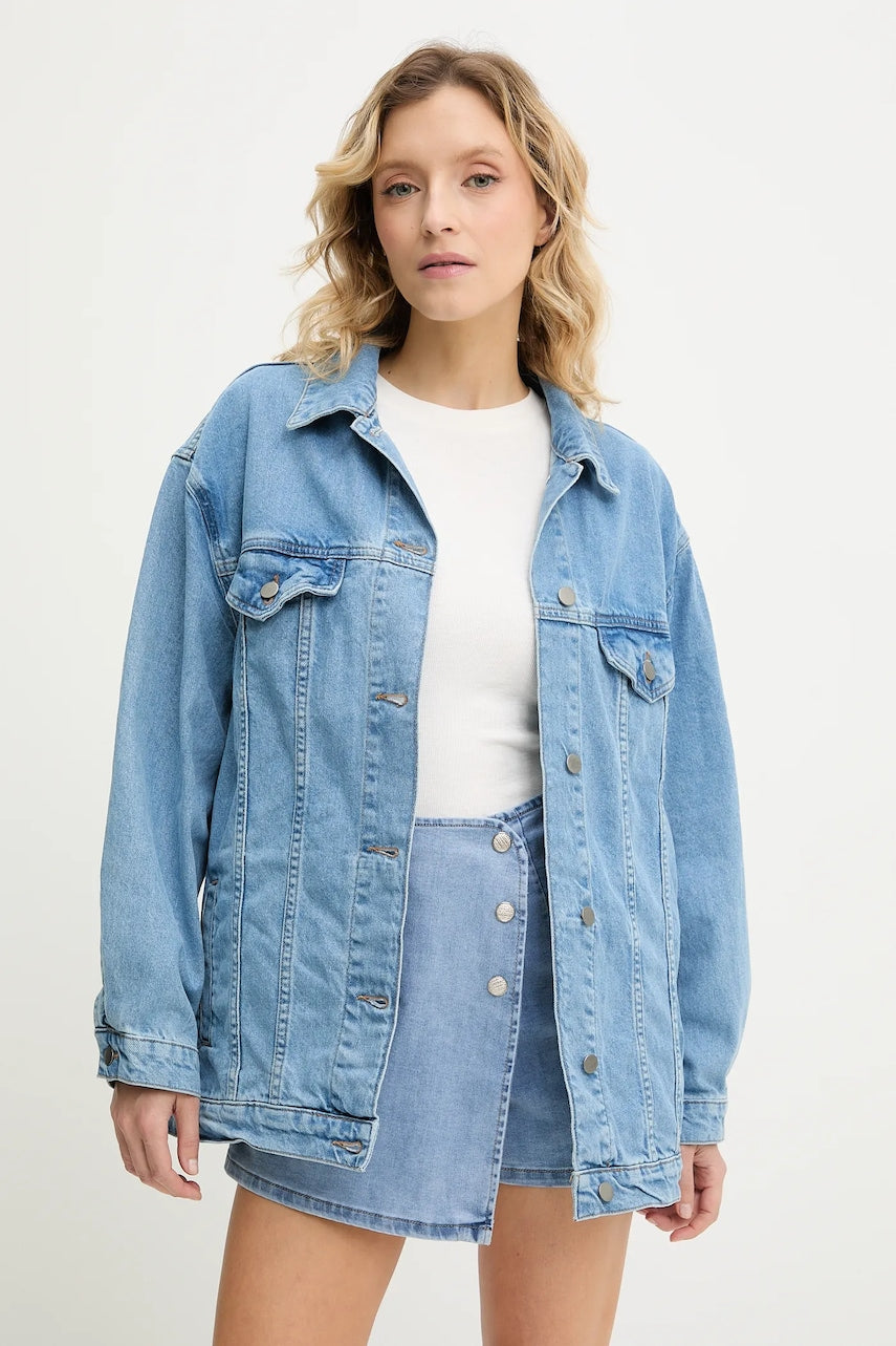 Bombažna jakna iz jeansa Answear.LAB