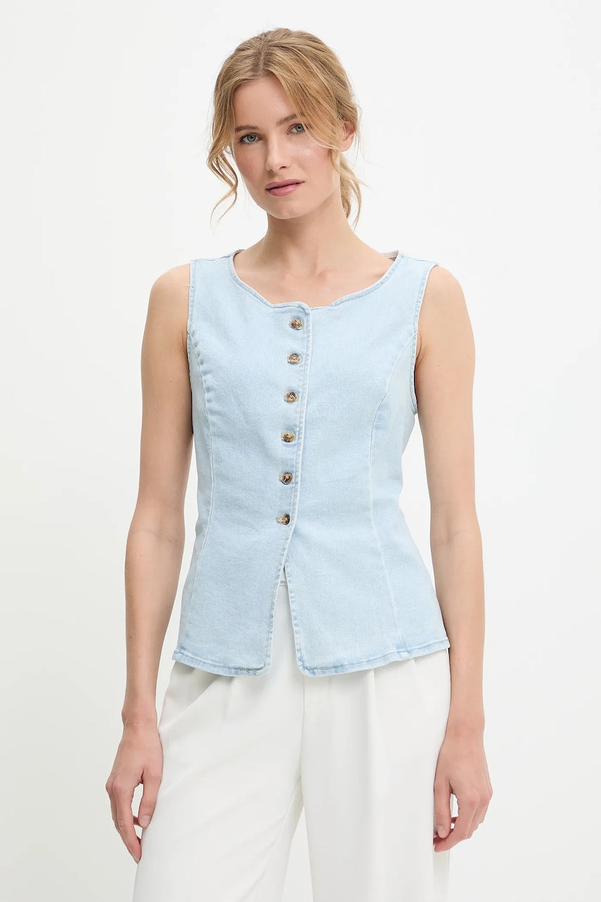 Telovnik iz jeansa Answear.LAB