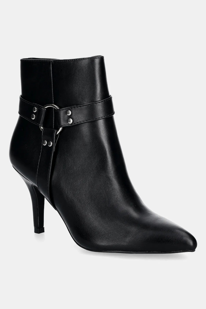 Gležnjače Answear.LAB za žene, boja: crna, s tankom potpeticom