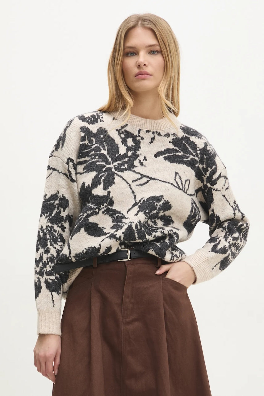 Pulover Answear.LAB za žene, boja: bež, topli