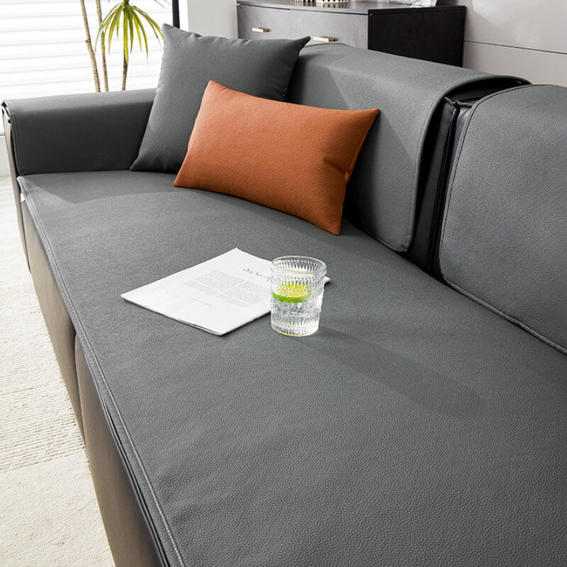 Waterproof Technical Fabric Furniture Protector Couch Cover, Dark Grey - 27.6*27.6 in(1 pc)